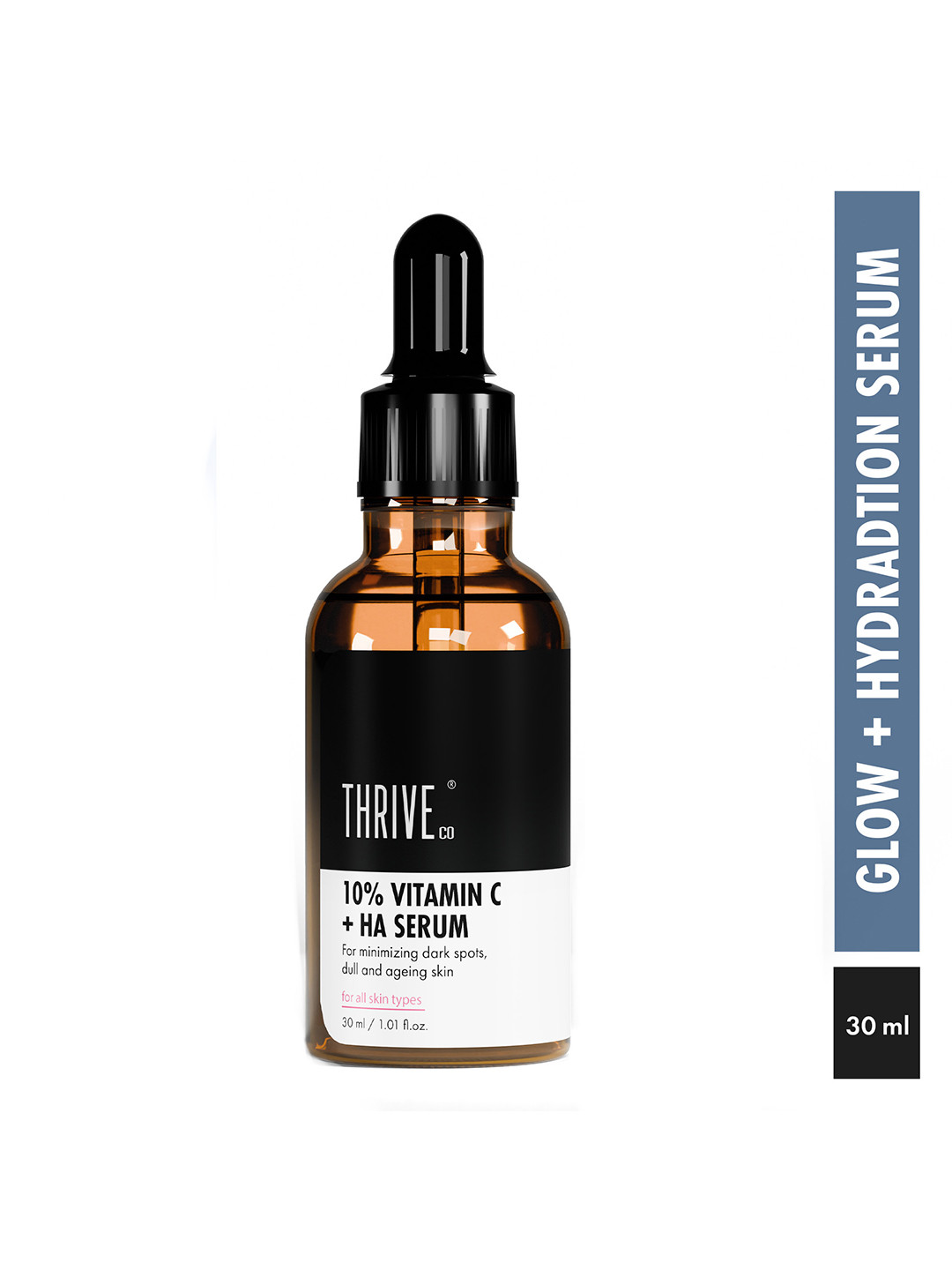 Thriveco 10% Vitamin C Hyaluronic Acid Serum - 30ml