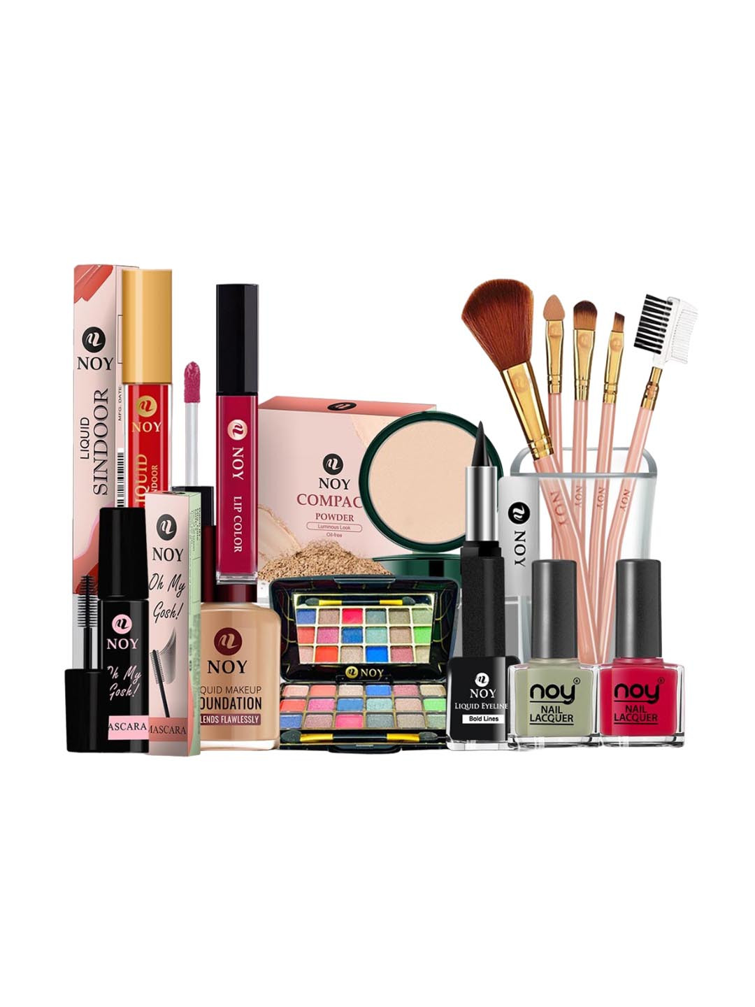 NOY Set Of 15 Beauty Makeup Combo - 735