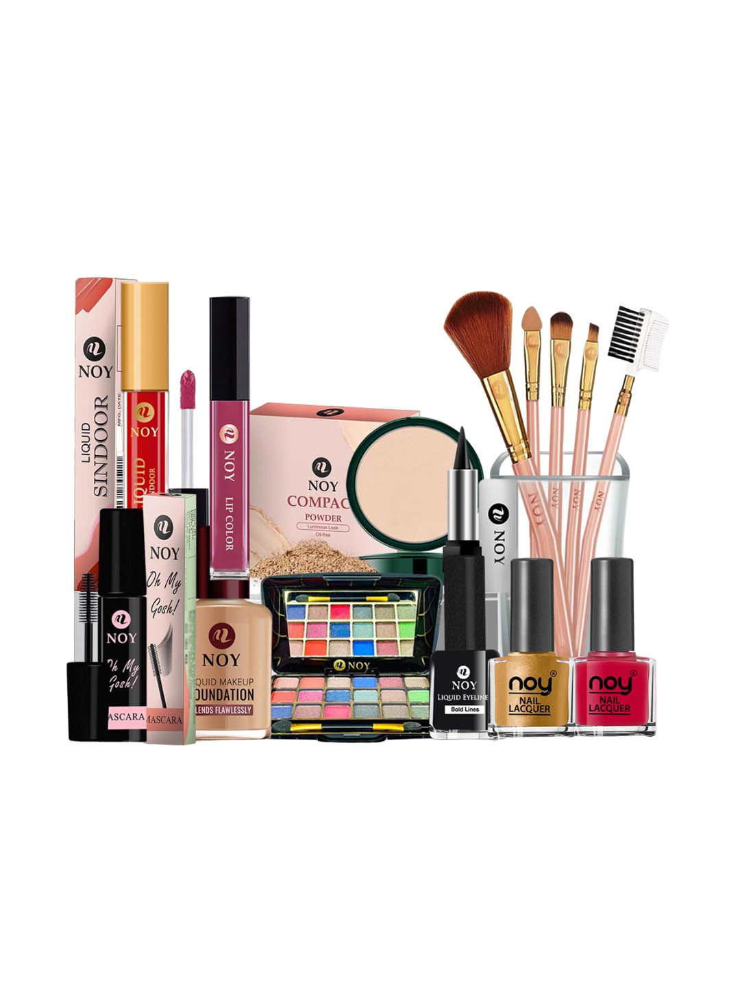 NOY Set Of 15 Makeup Combo - Double The Beauty Joy For Any Occasion - No. 794