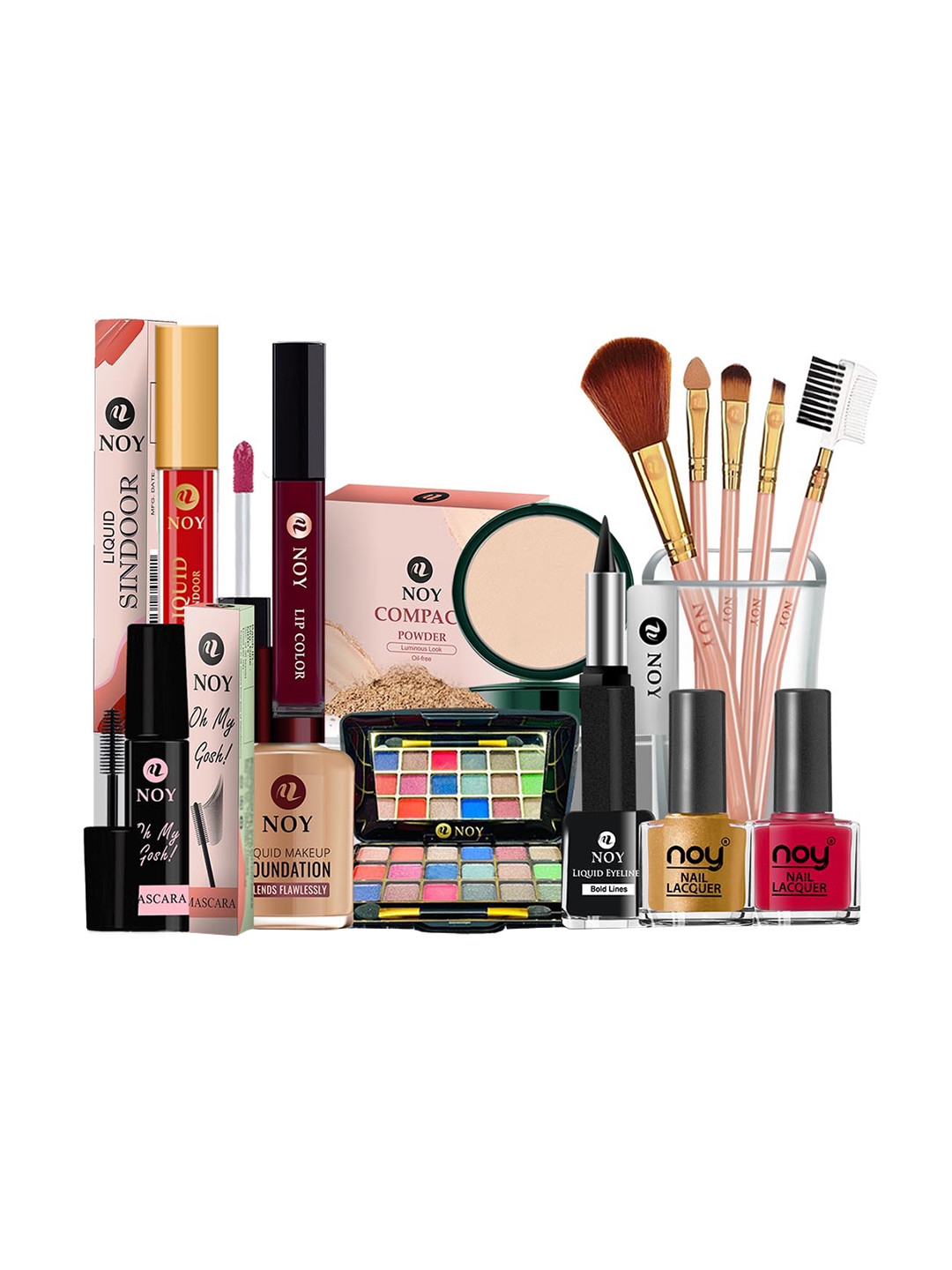 NOY 15Pcs Divine Makeup Combo- For Heavenly Beauty In Perfect Pairing - Combo No. 795