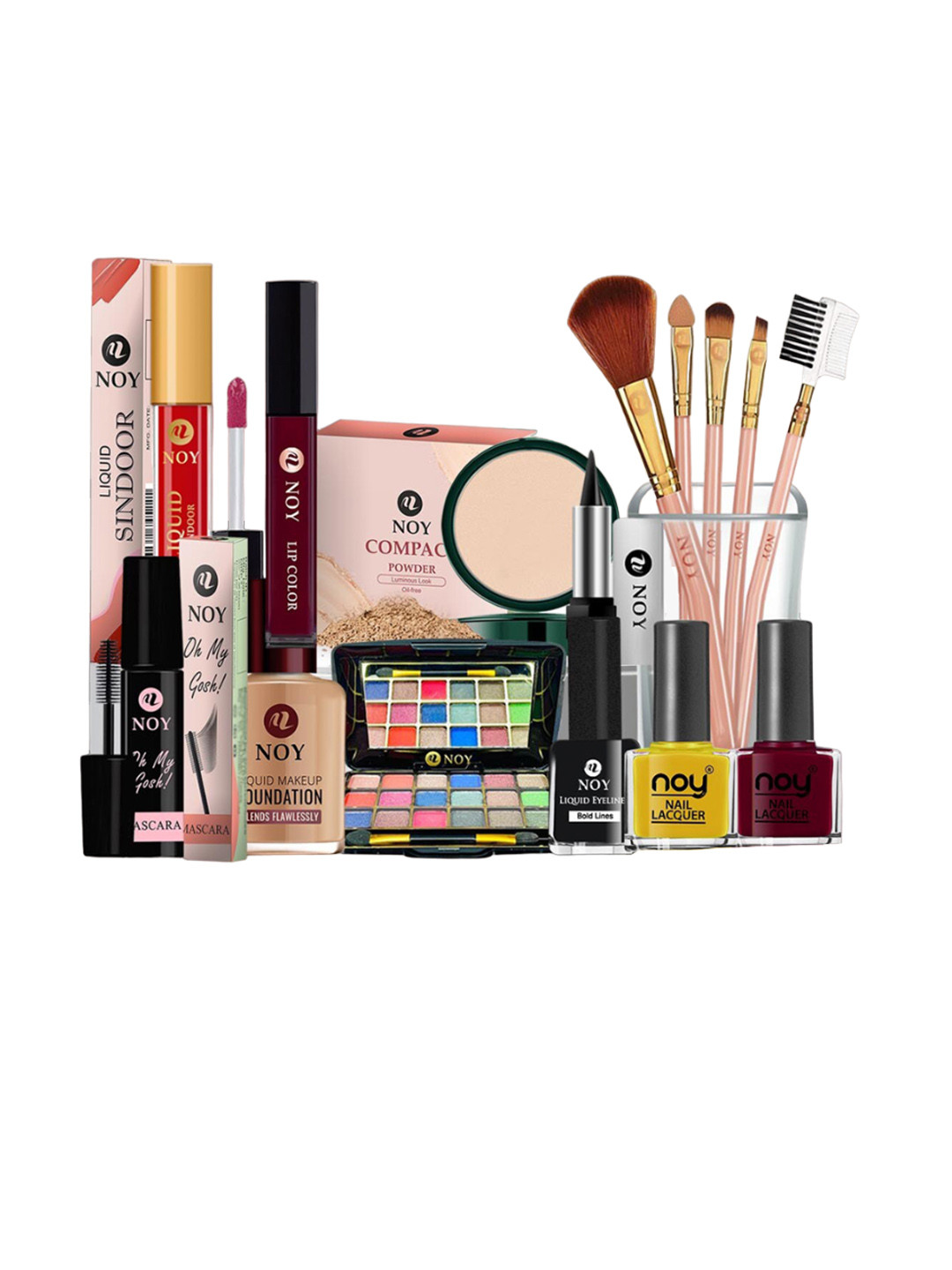 NOY 15Pcs Non Transfer Essence Effortless Beauty In Any Weather - Combo No. 547