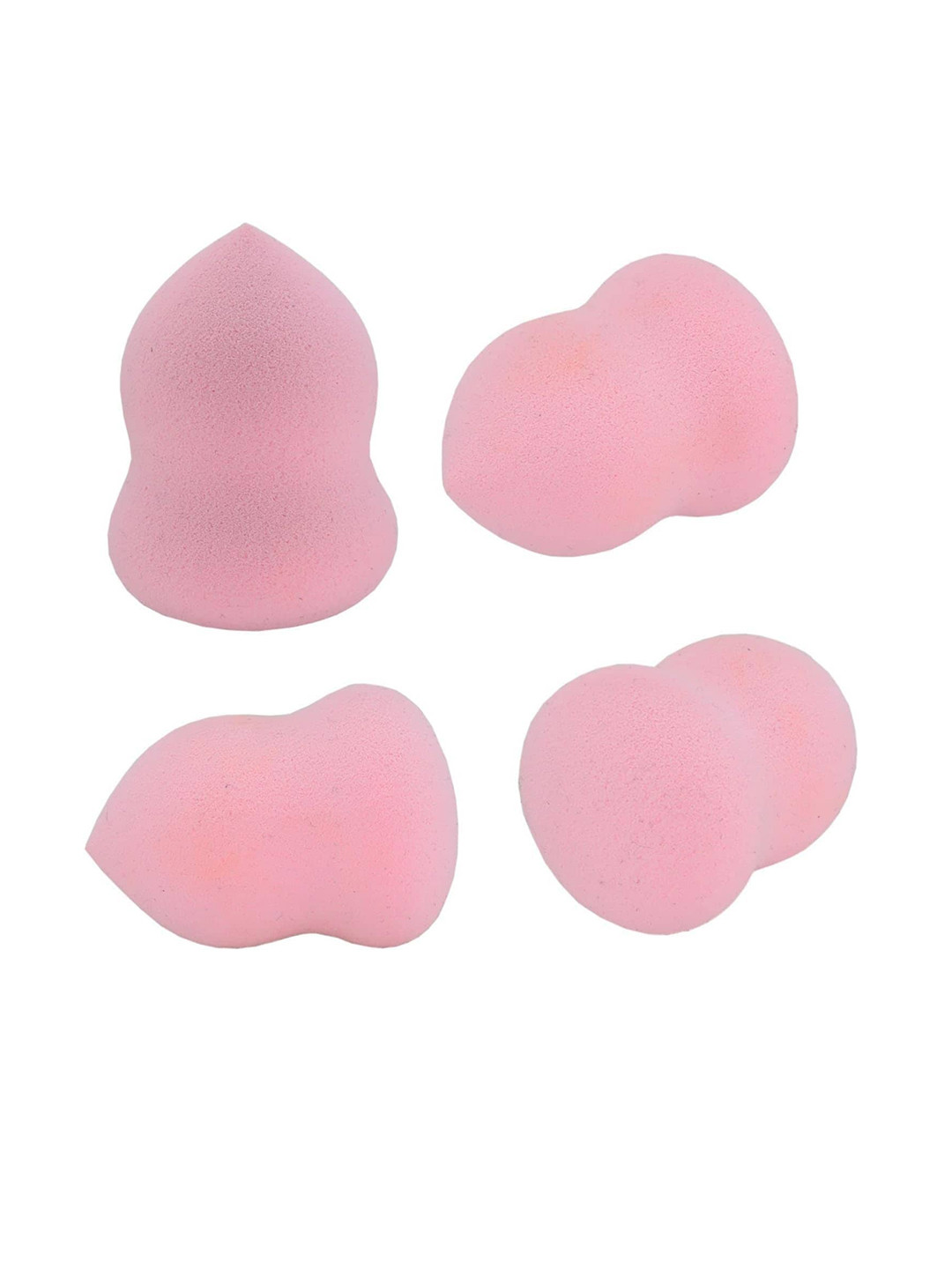 CHRONEX Set Of 4 Dab & Blend Beauty Makeup Sponge - Light Pink