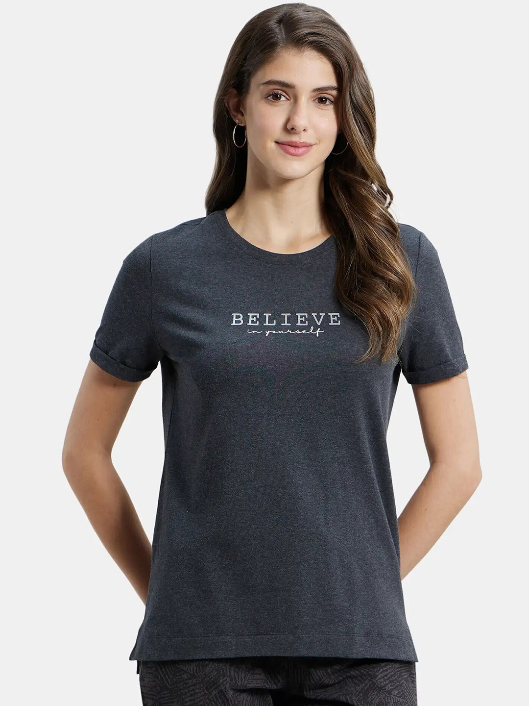 Jockey Graphic Printed Super Combed Cotton Rich Relaxed Fit Tshirt-A124