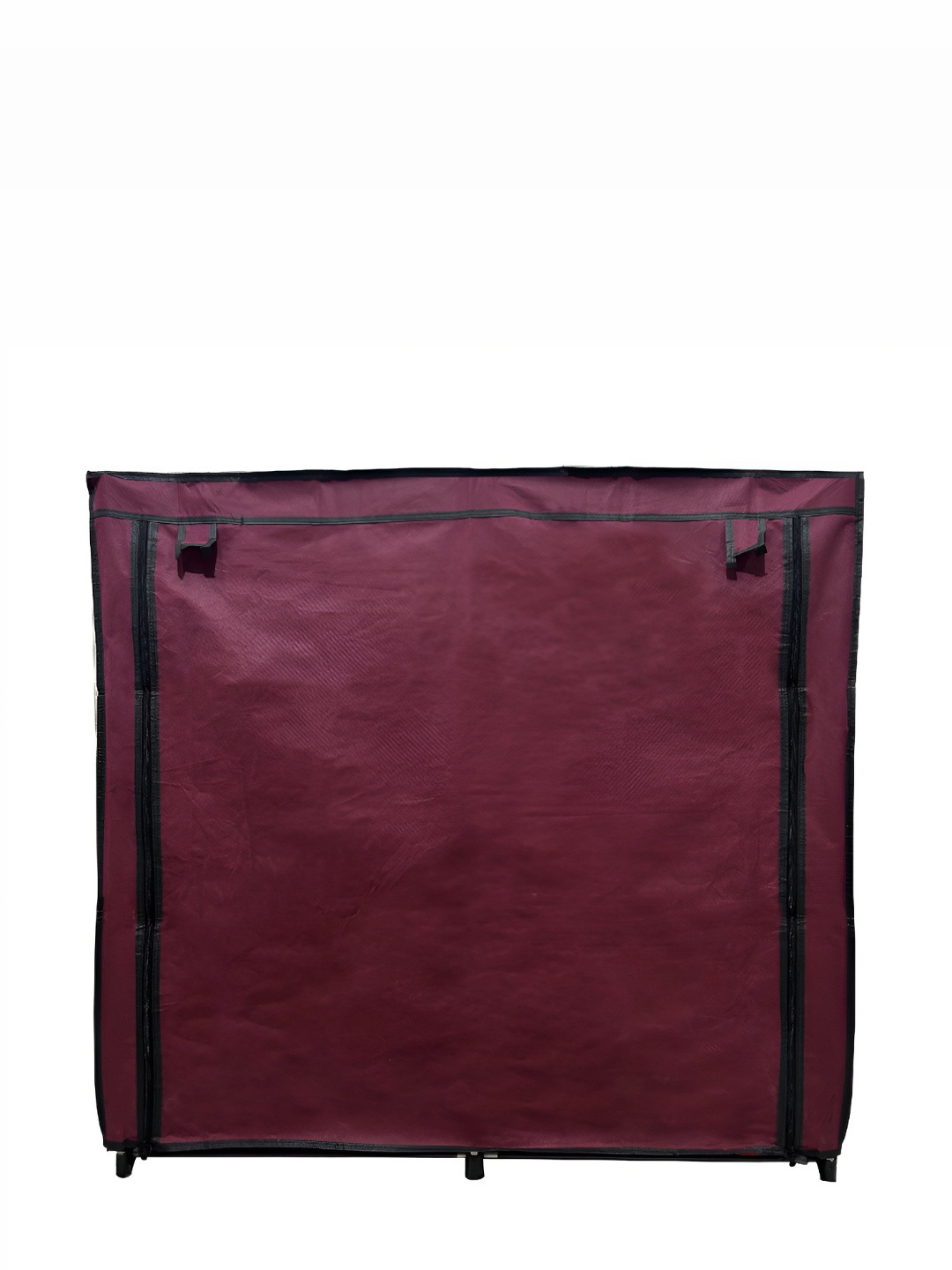 Urban Choice Maroon & Black 12 Shelves Non Woven Shoes Racks