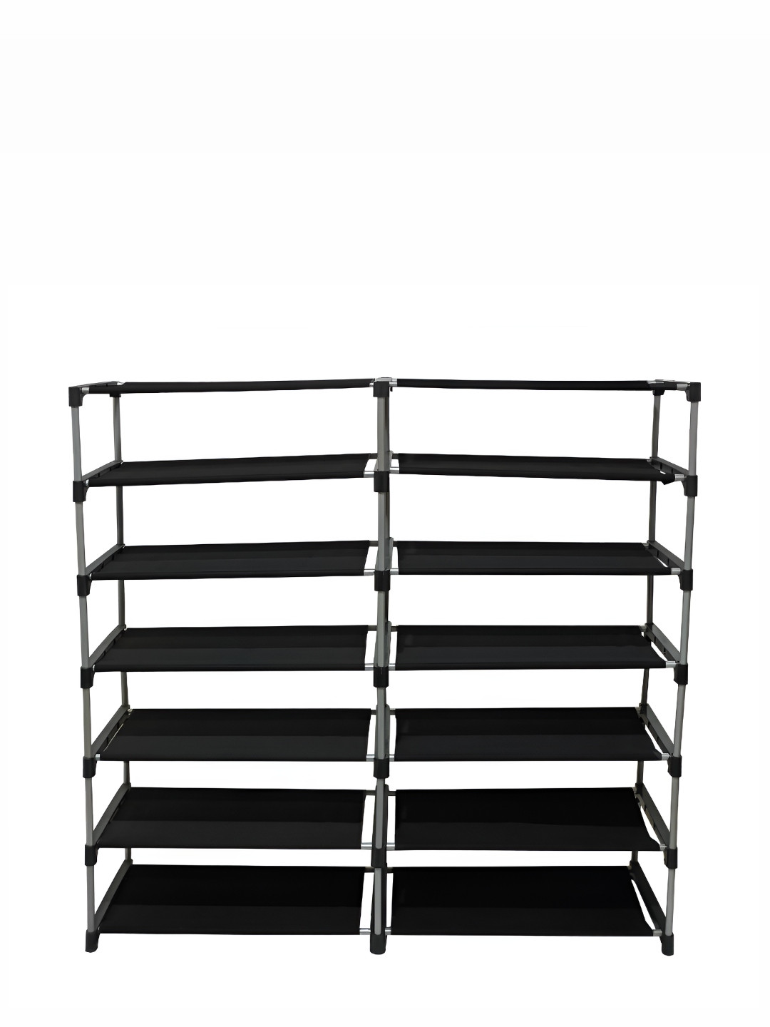 Urban Choice Grey & Black 12 Layered Non Woven Shoe Rack