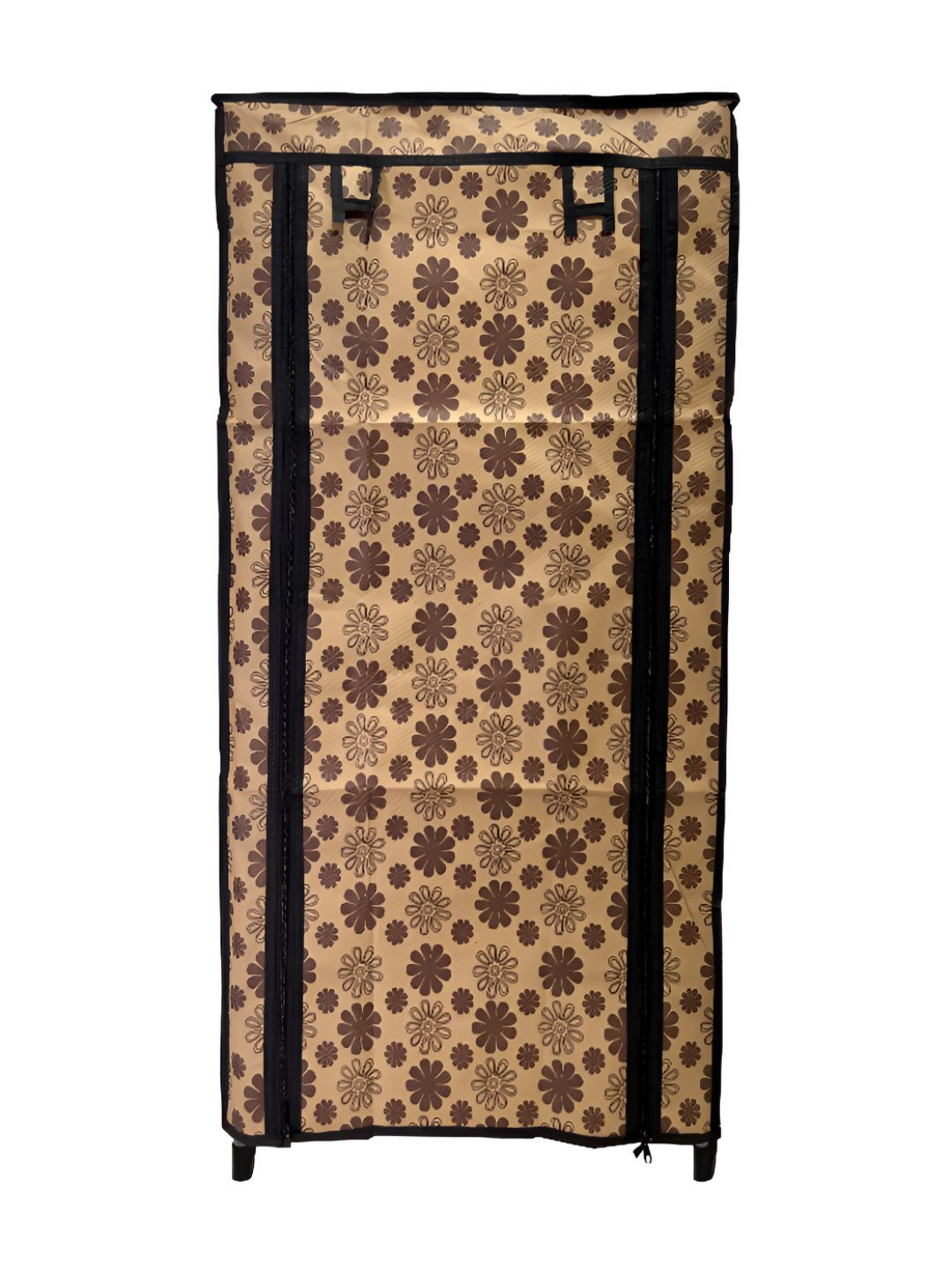 Urban Choice Cream-Colored Non-Woven 6-Tier Rectangular Racks