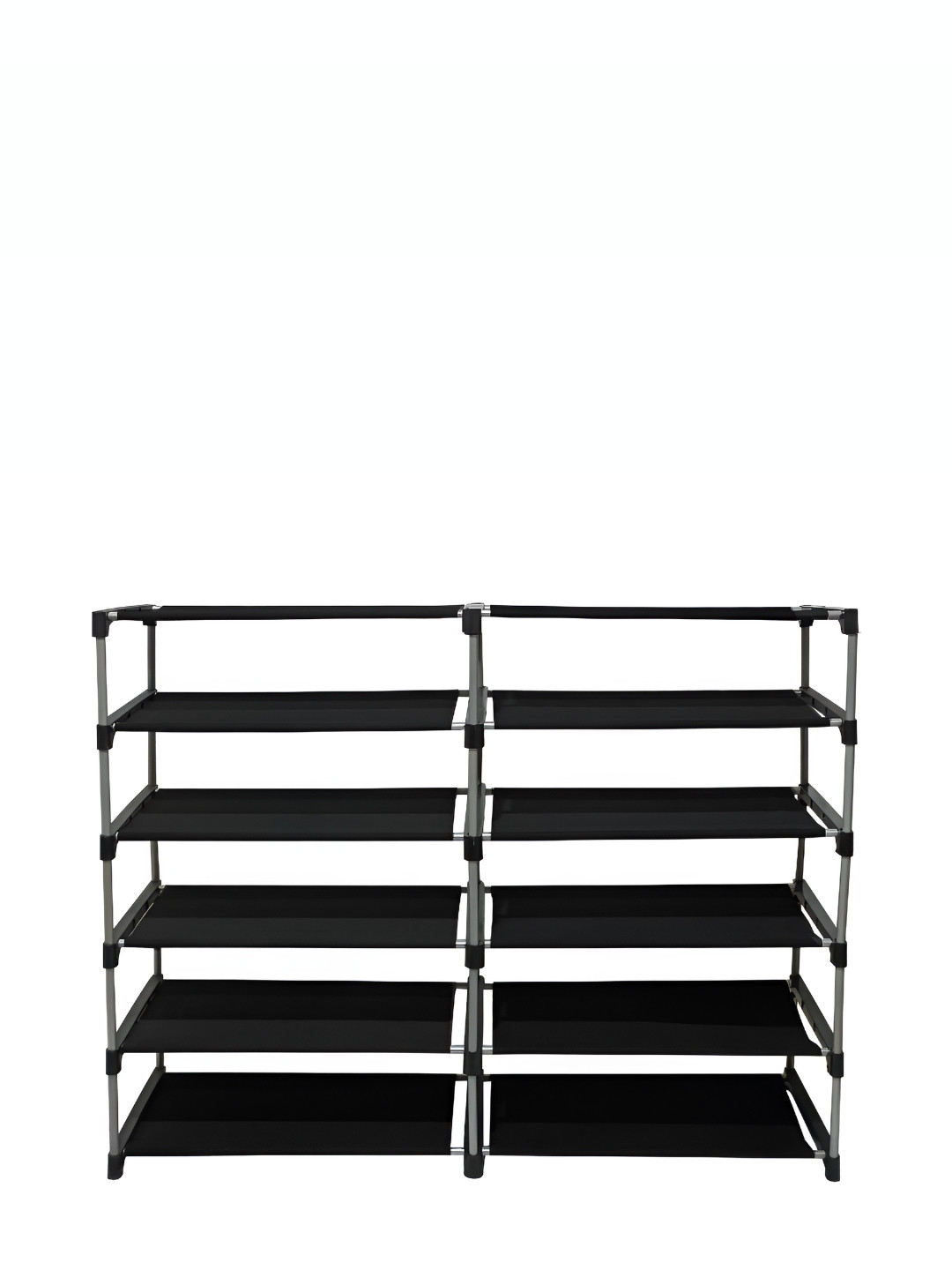 Urban Choice Blue 10-Tier Metal Durable & Coated Rectangular Shoe Racks