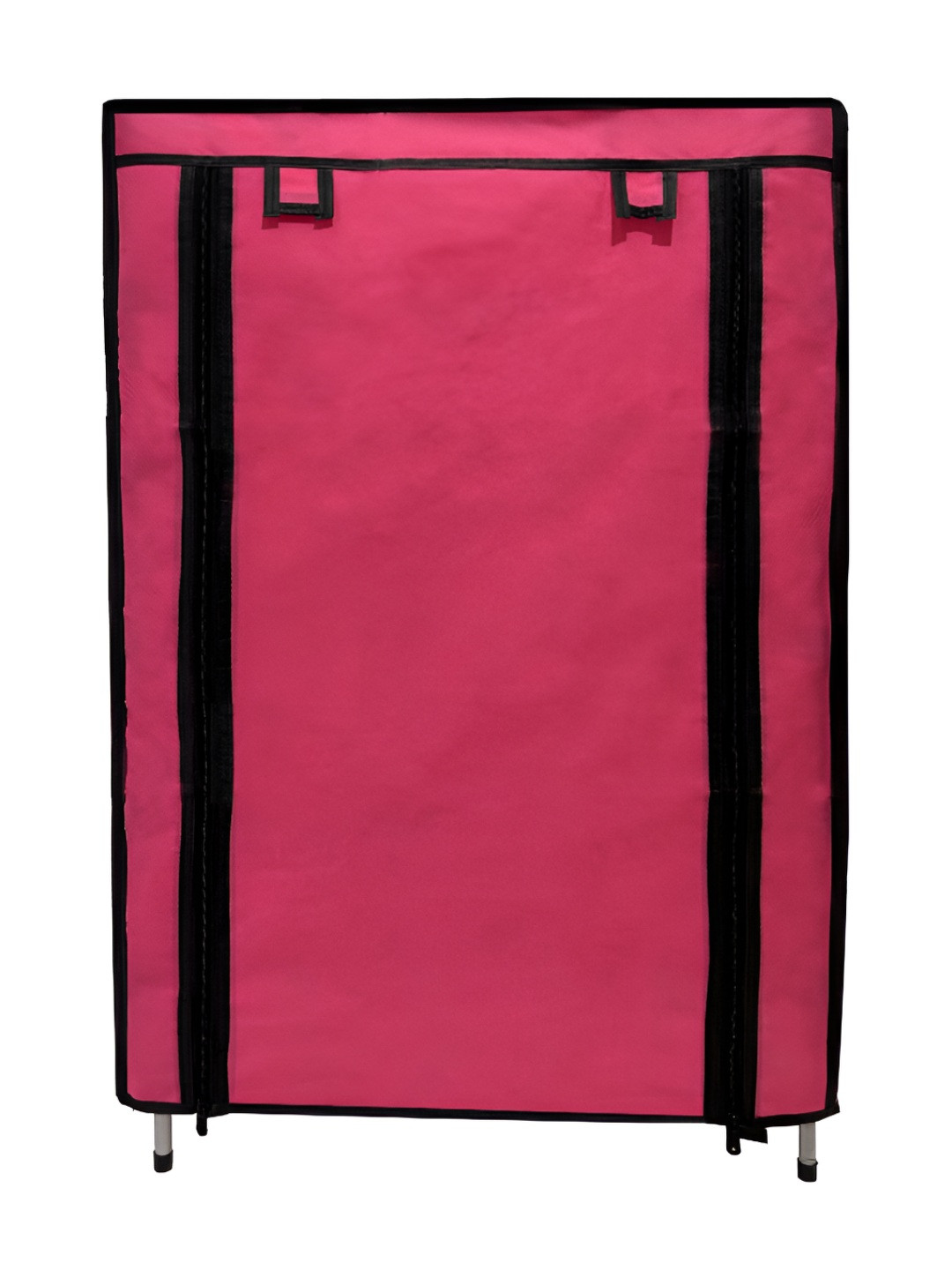 Urban Choice Pink & Black 4-Tier Rectangular Multi-Purpose Racks