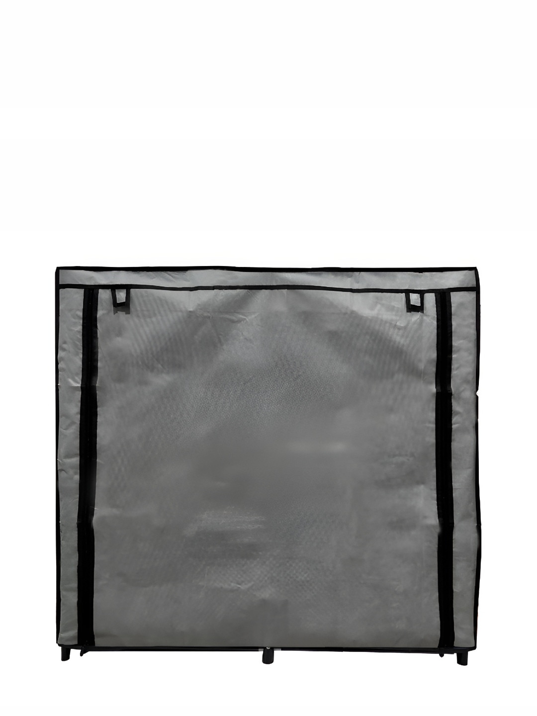 Urban Choice Grey & Black 12-Layer Metal Durable & Coated Rectangular Shoe Racks