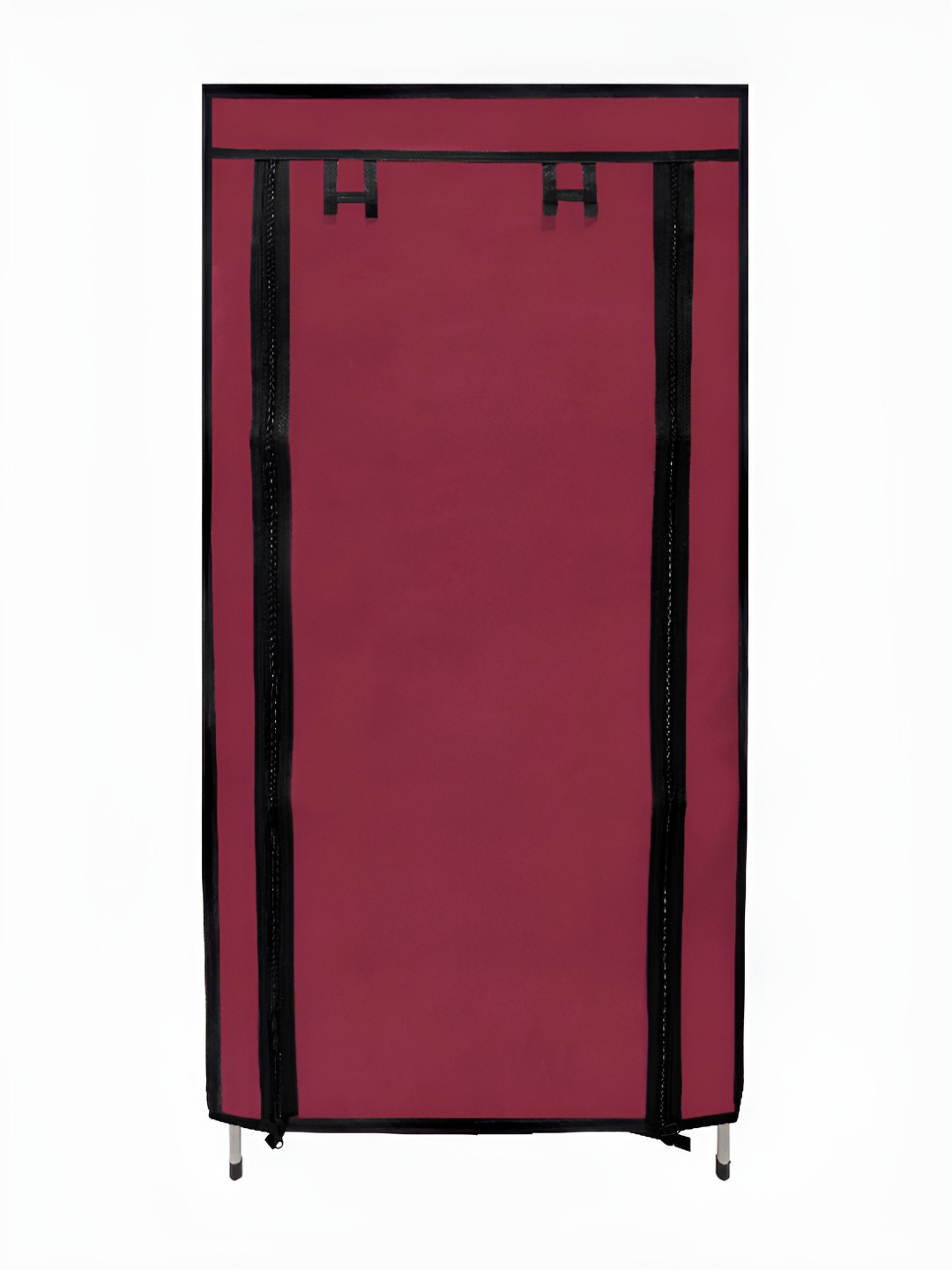 Urban Choice Maroon & Black 6 Layer Rectangle Multi Purpose Rack