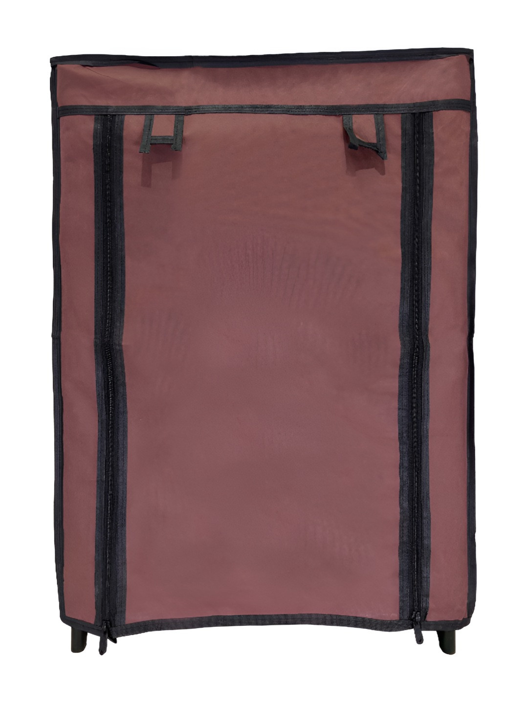 Urban Choice Brown 4 Tier Metal Shoe Racks