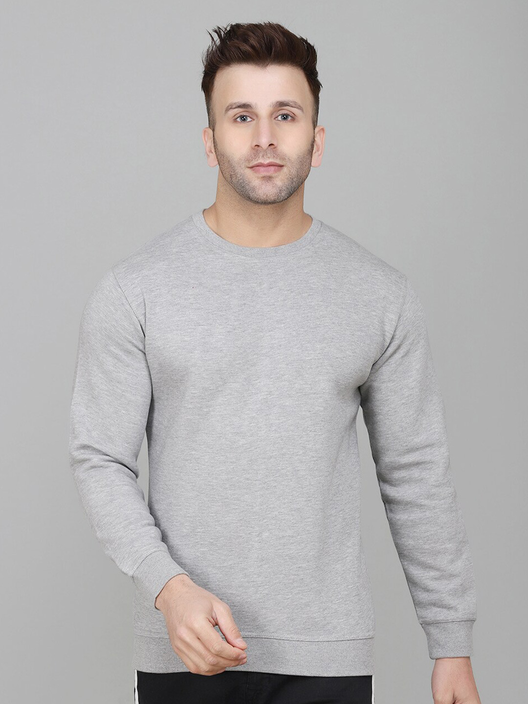 SLOWLORIS Long Sleeves Cotton Sweatshirt