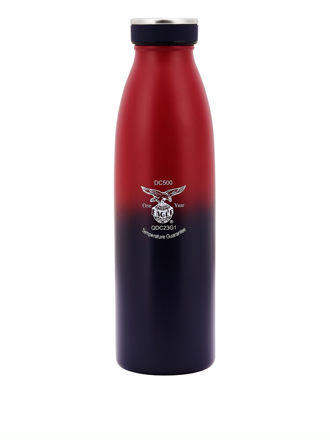 Eagle Deuce Maroon Colourblocked Stainless Steel Double Wall Vacuum Flask - 500ml