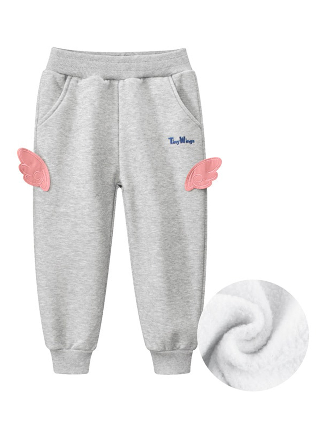 StyleCast Boys Grey Mid Rise Easy Wash Joggers