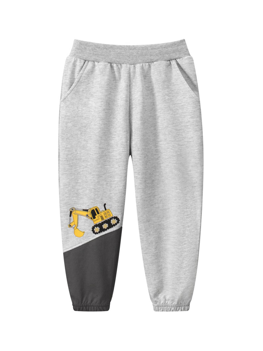 StyleCast Boys Grey Mid-Rise Joggers