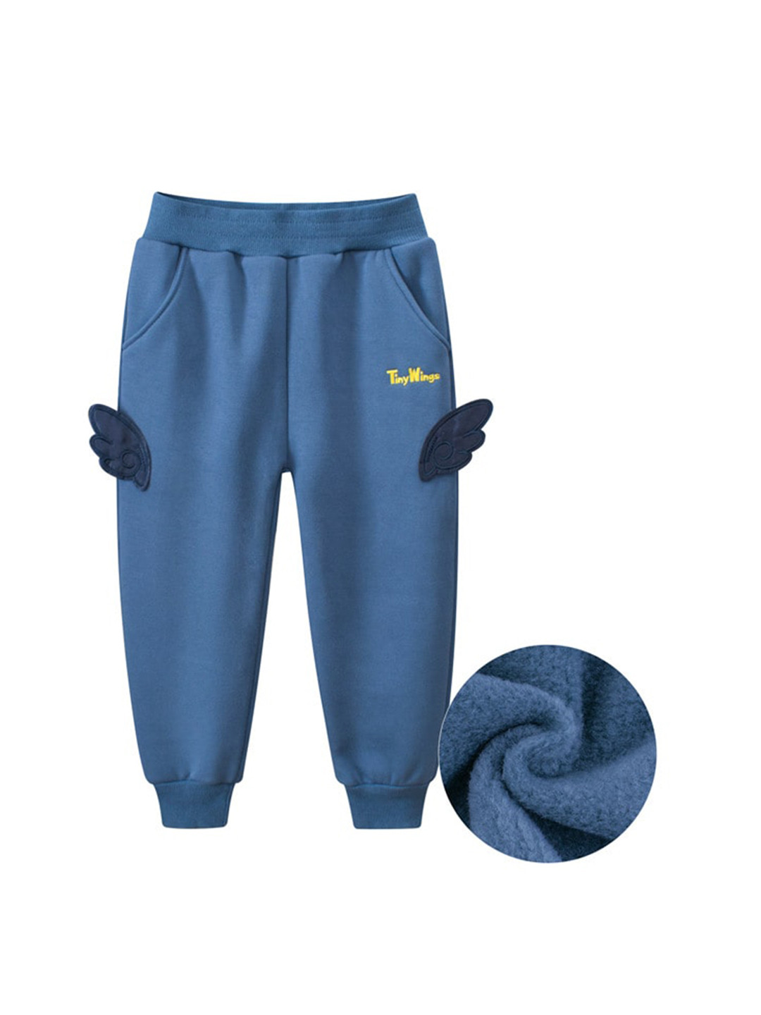 StyleCast Boys Blue Mid-Rise Easy Wash Joggers