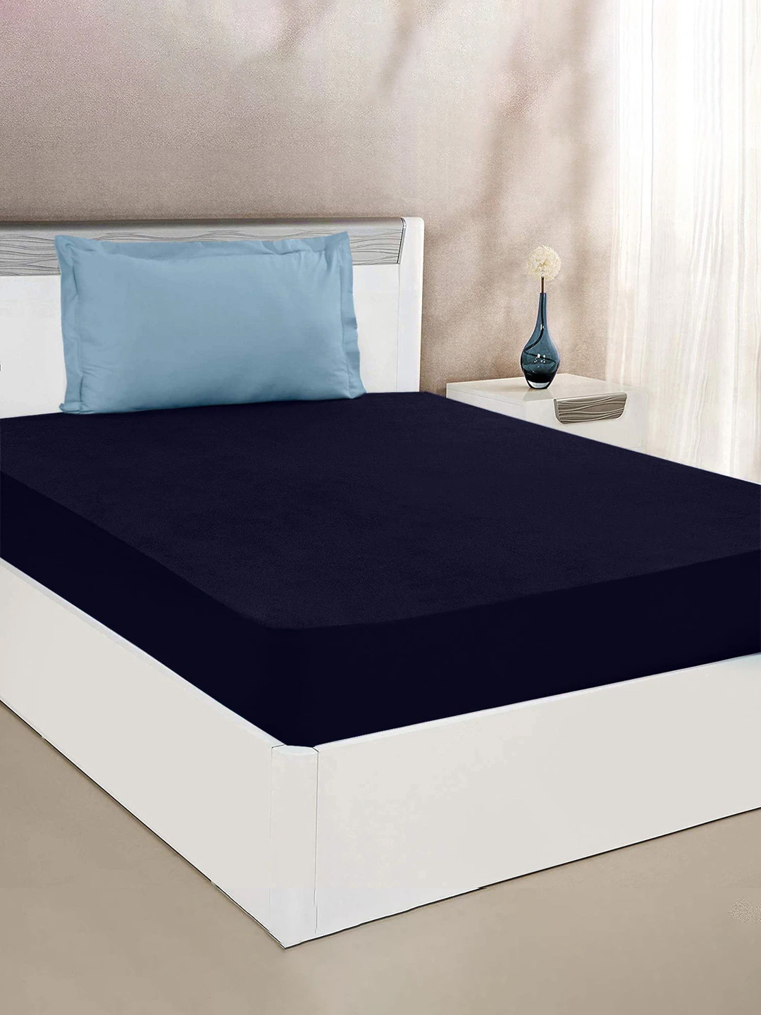 GADDA CO Dark Queen Bed Soft & Waterproof Mattress Protector