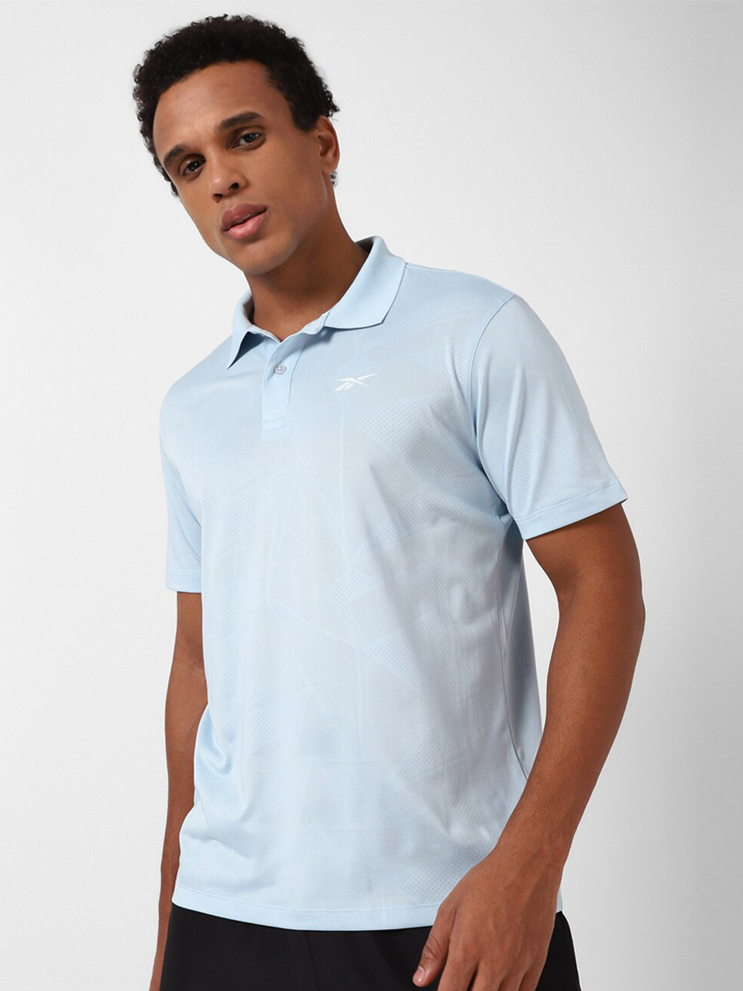 Reebok Windsurfer X Polo Collar Slim-Fit T-Shirt