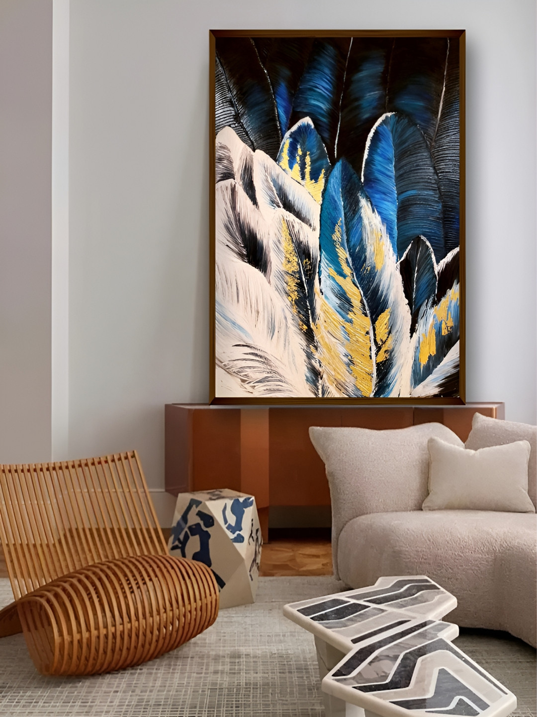 Artsense Canvas Wall Rectangle Paintings Wall Art - 30 x 20 In