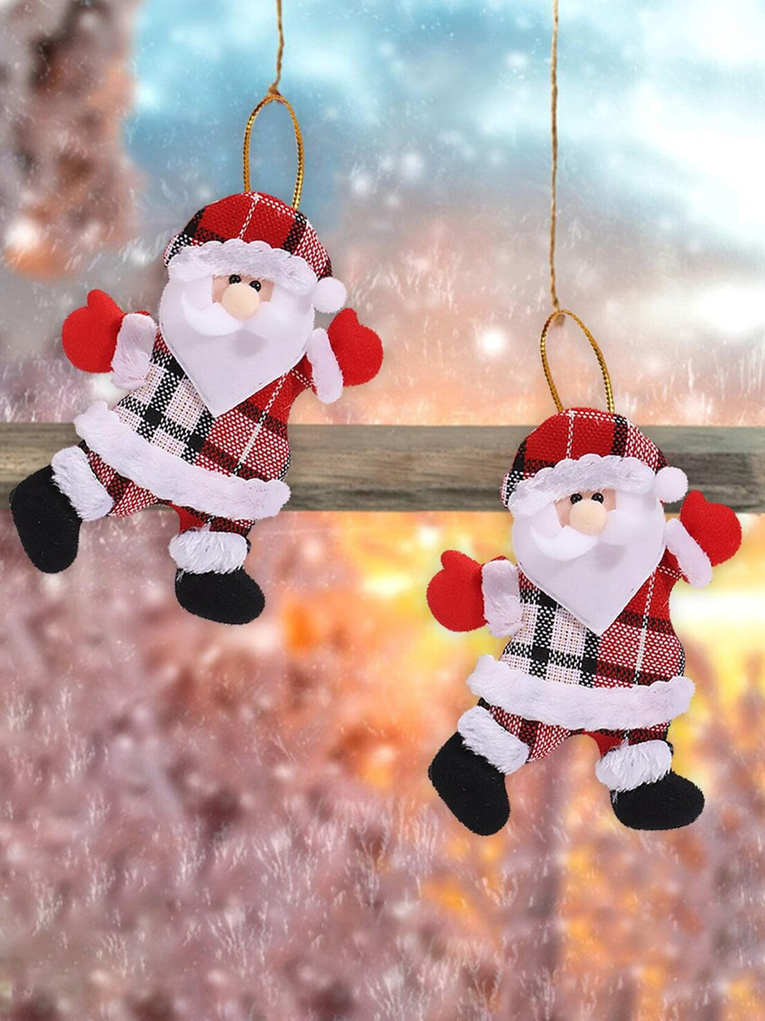 Ascension Red & White Santa Claus Tree Hanging Festive Decor