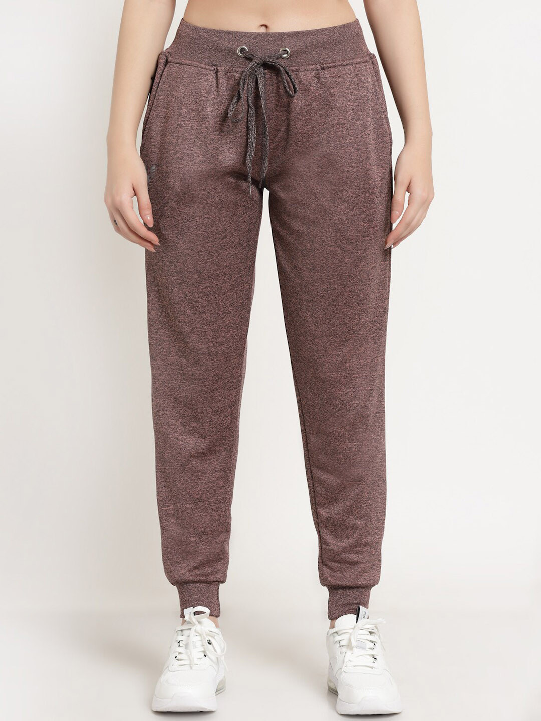 UZARUS Women Red Comfort Slim Fit Joggers