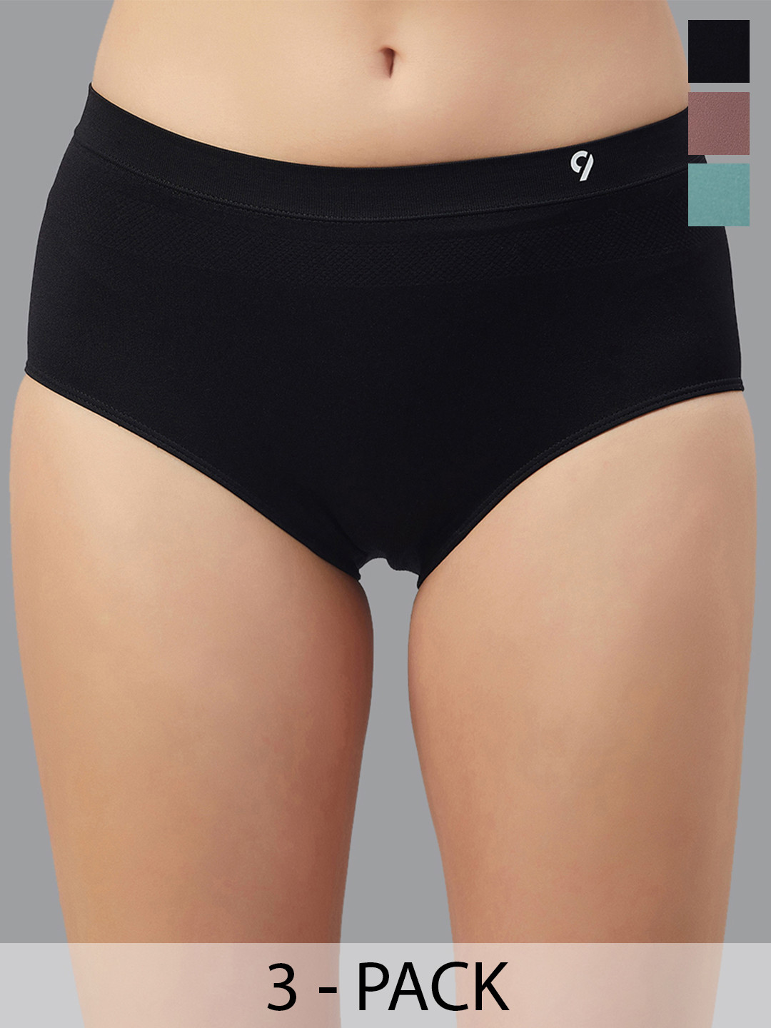 C9 AIRWEAR Pack Of 3 Shape-Adaptive Hipster Briefs with Soft Waist Band