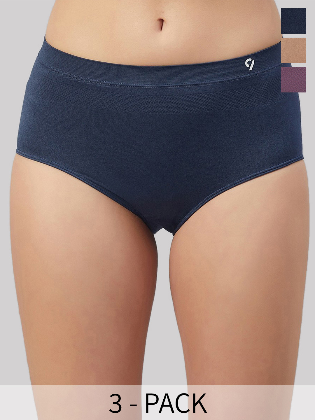 C9 AIRWEAR Pack of 3 Soft Fabric Quick Dry Feature Hipster Briefs