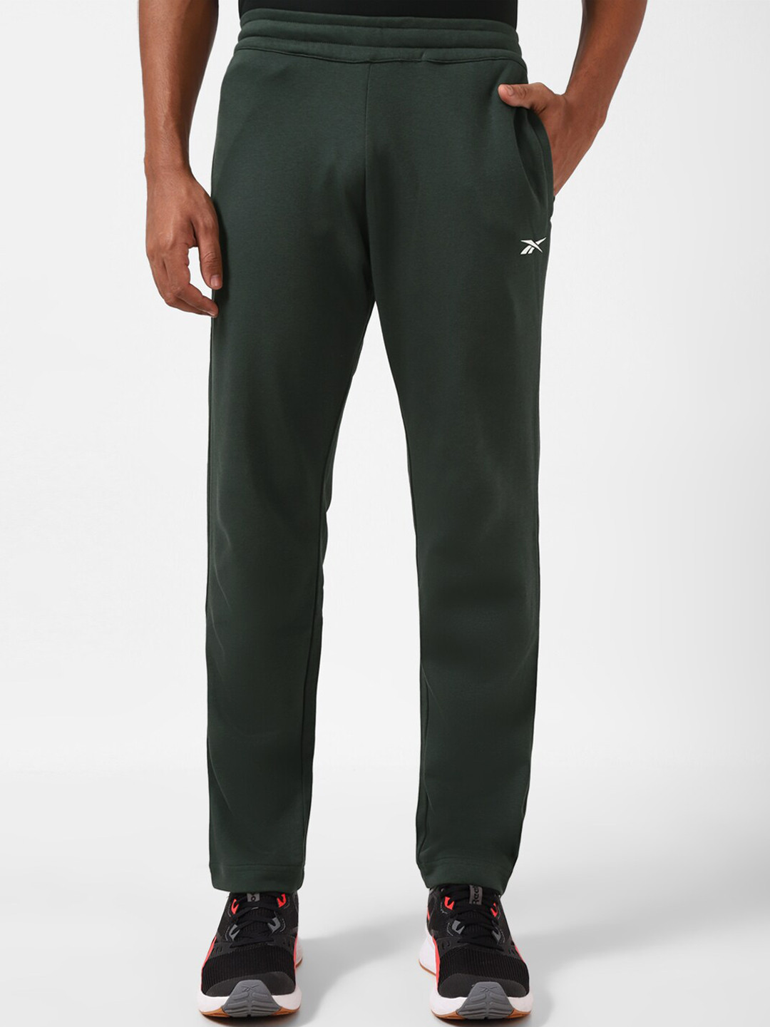 Reebok Men Mid-Rise Dash Track Pants