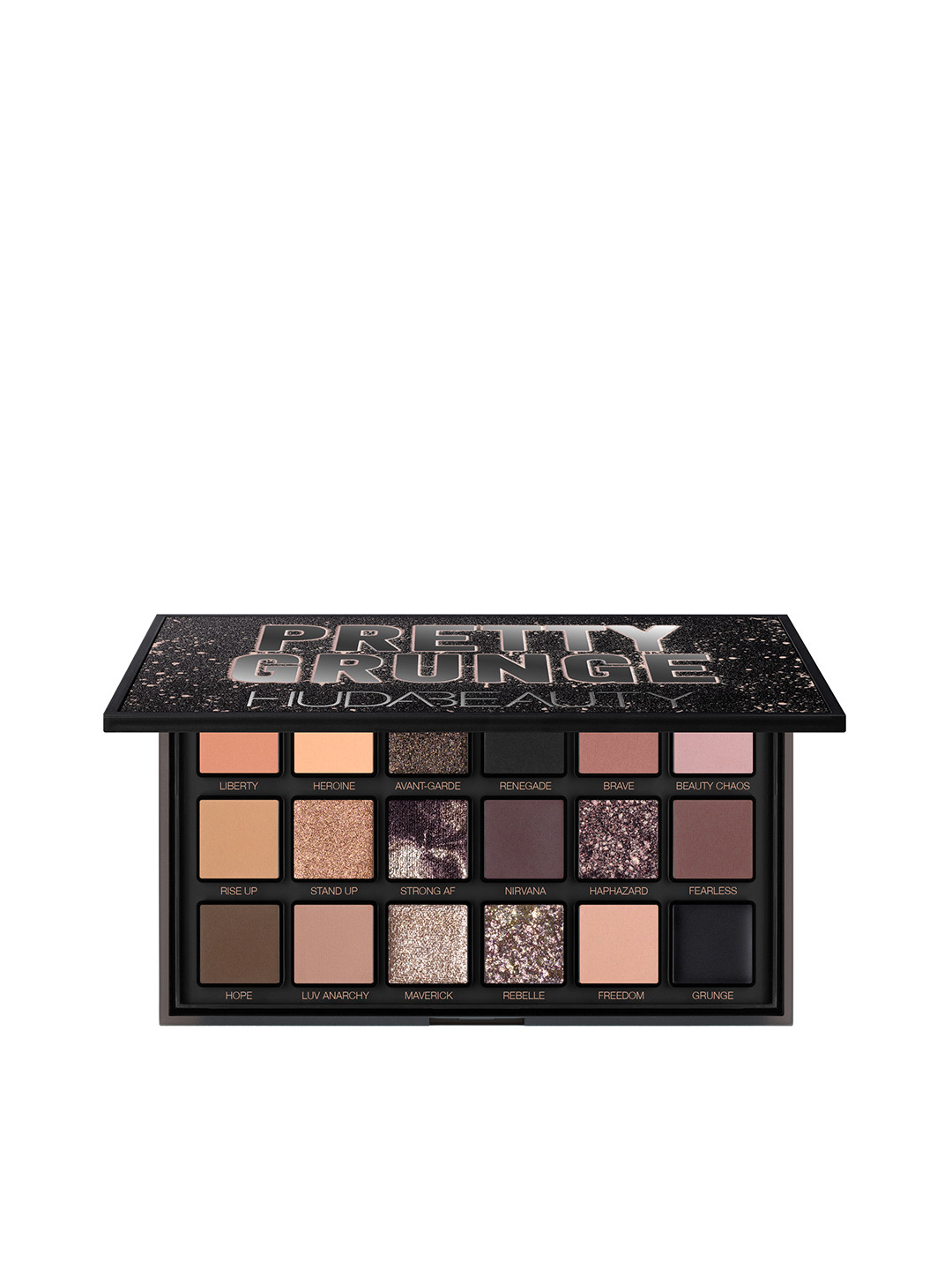 Huda Beauty 18 Shades Pretty Grunge Eyeshadow Palette - 16.8g