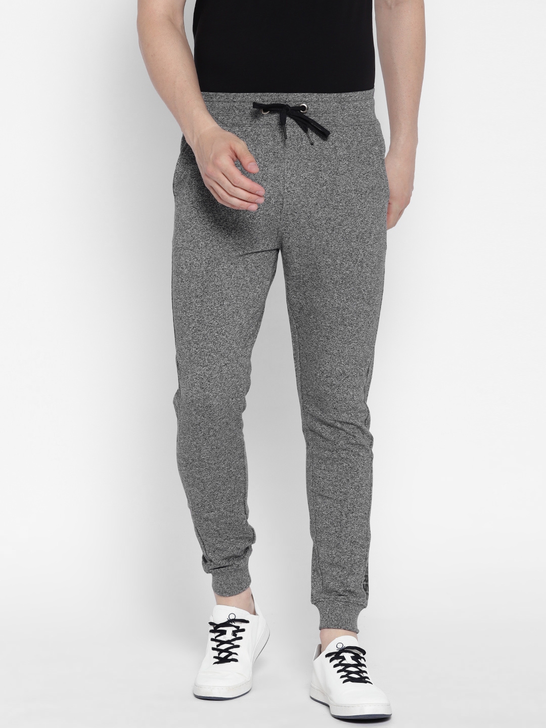 Mens grey converse on sale joggers