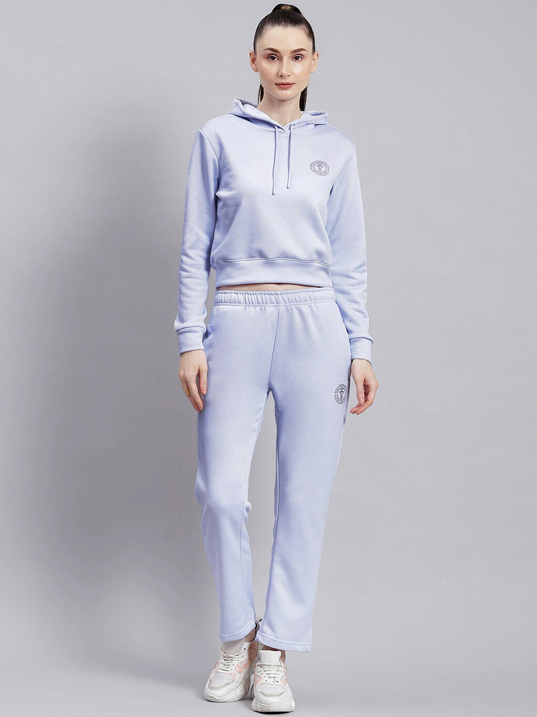 rock.it Hooded Neck Long Sleeve Mid-Rise Sweatshirt With Track Pant