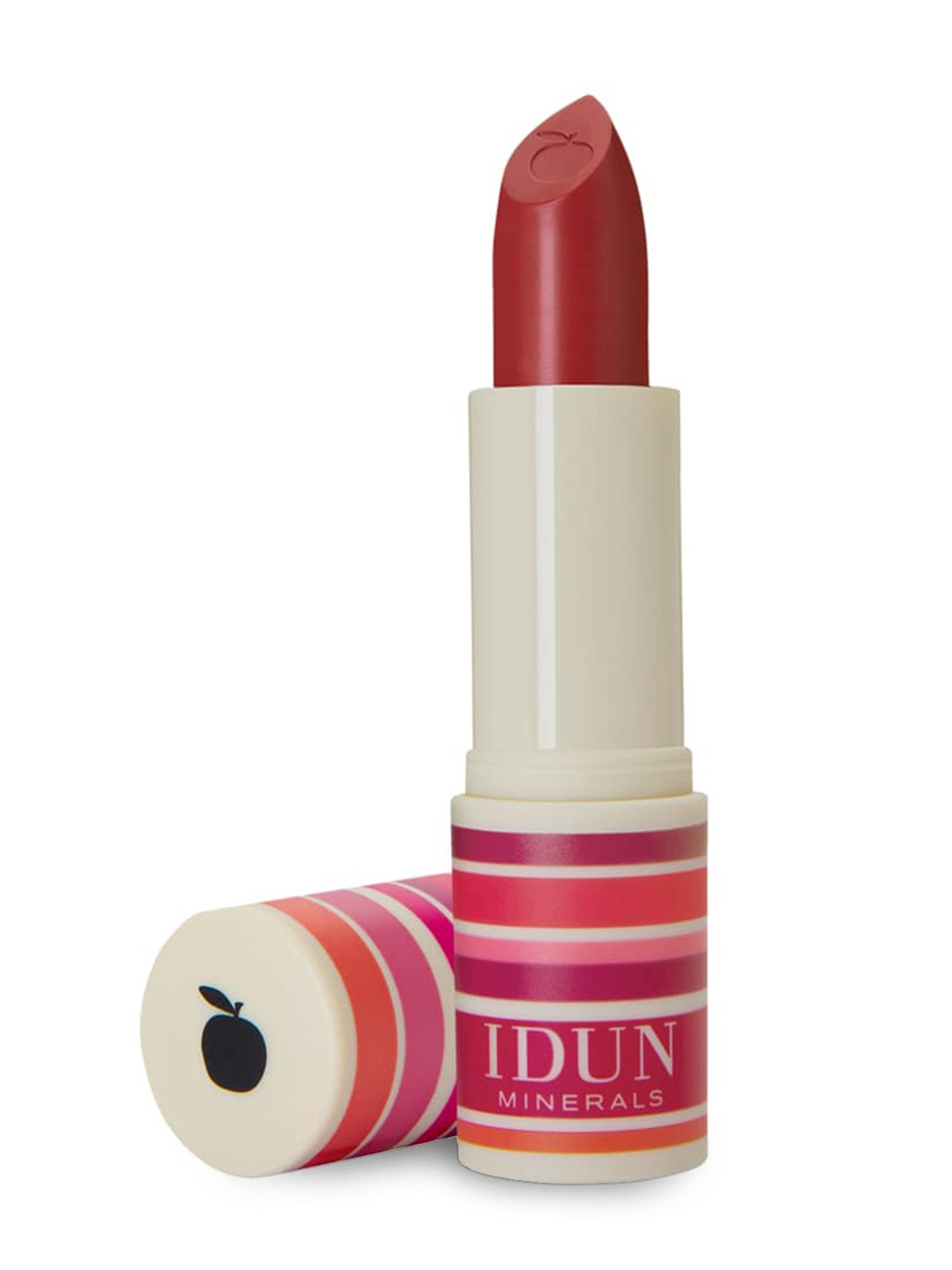 Idun Minerals Matte Lipstick with Vitamin E & Nordic Cloudberry Oil 4g - Korsbar