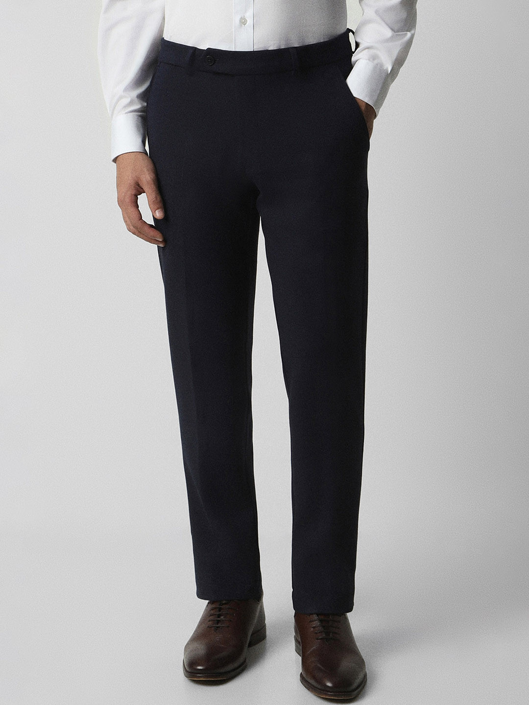 Van Heusen Men Slim Fit Ultra Formal Trousers