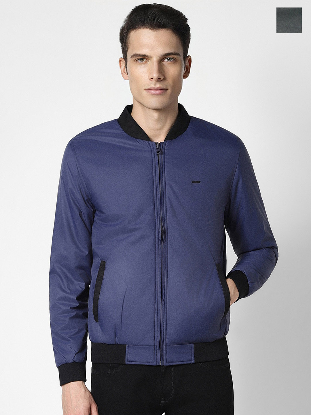 PETER ENGLAND UNIVERSITY Reversible Open Front Jacket