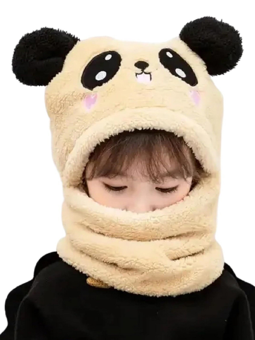 Zacharias Boys Self Design Woollen Balaclava