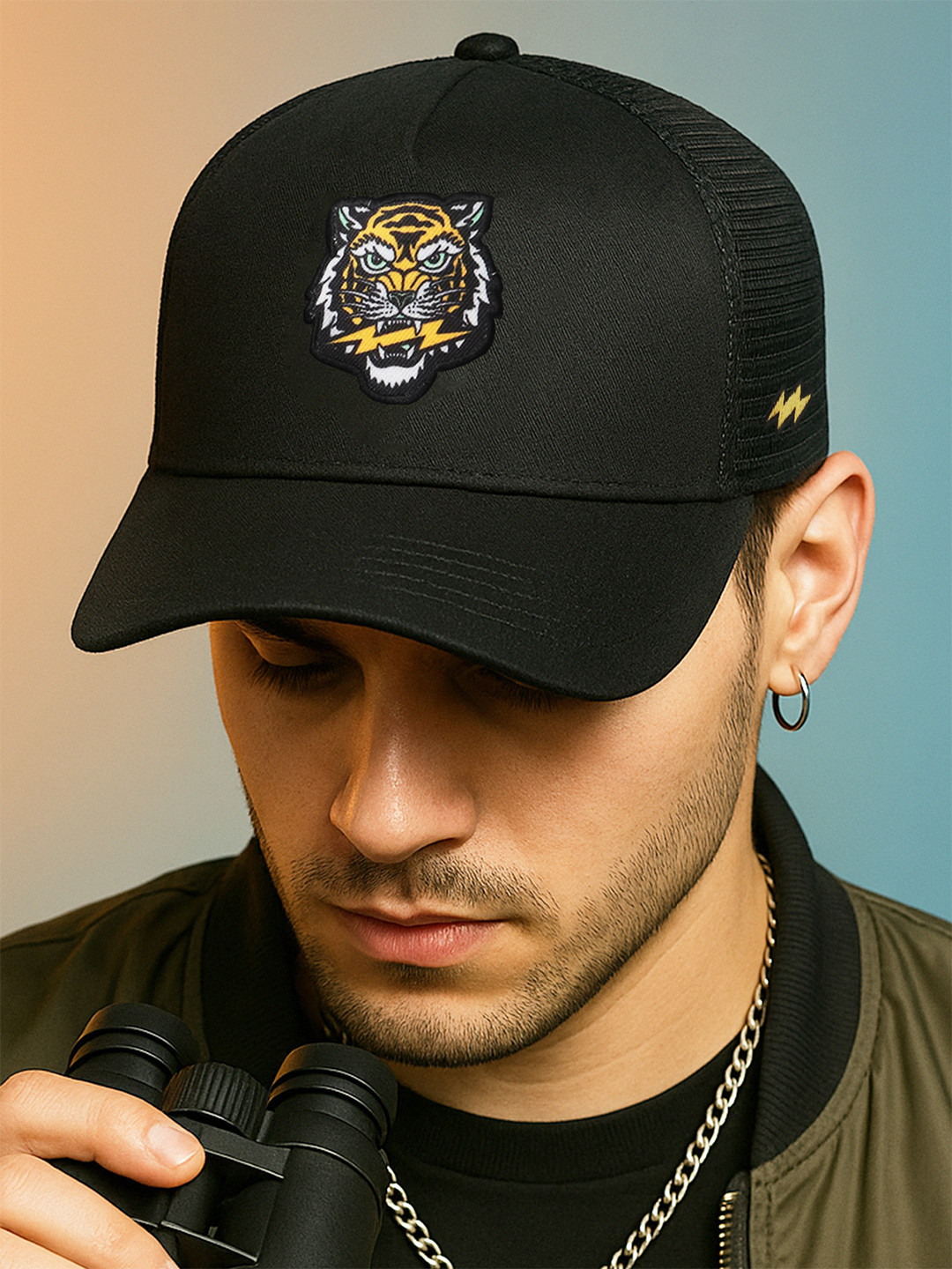 SUPERVEK Tiger Trucker Cap