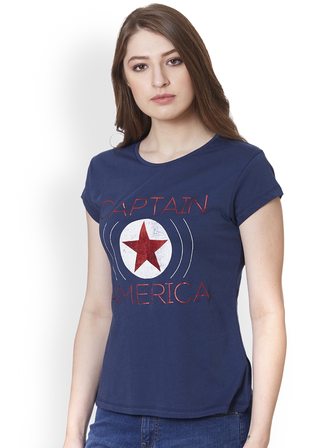 Captain america outlet ladies t shirt