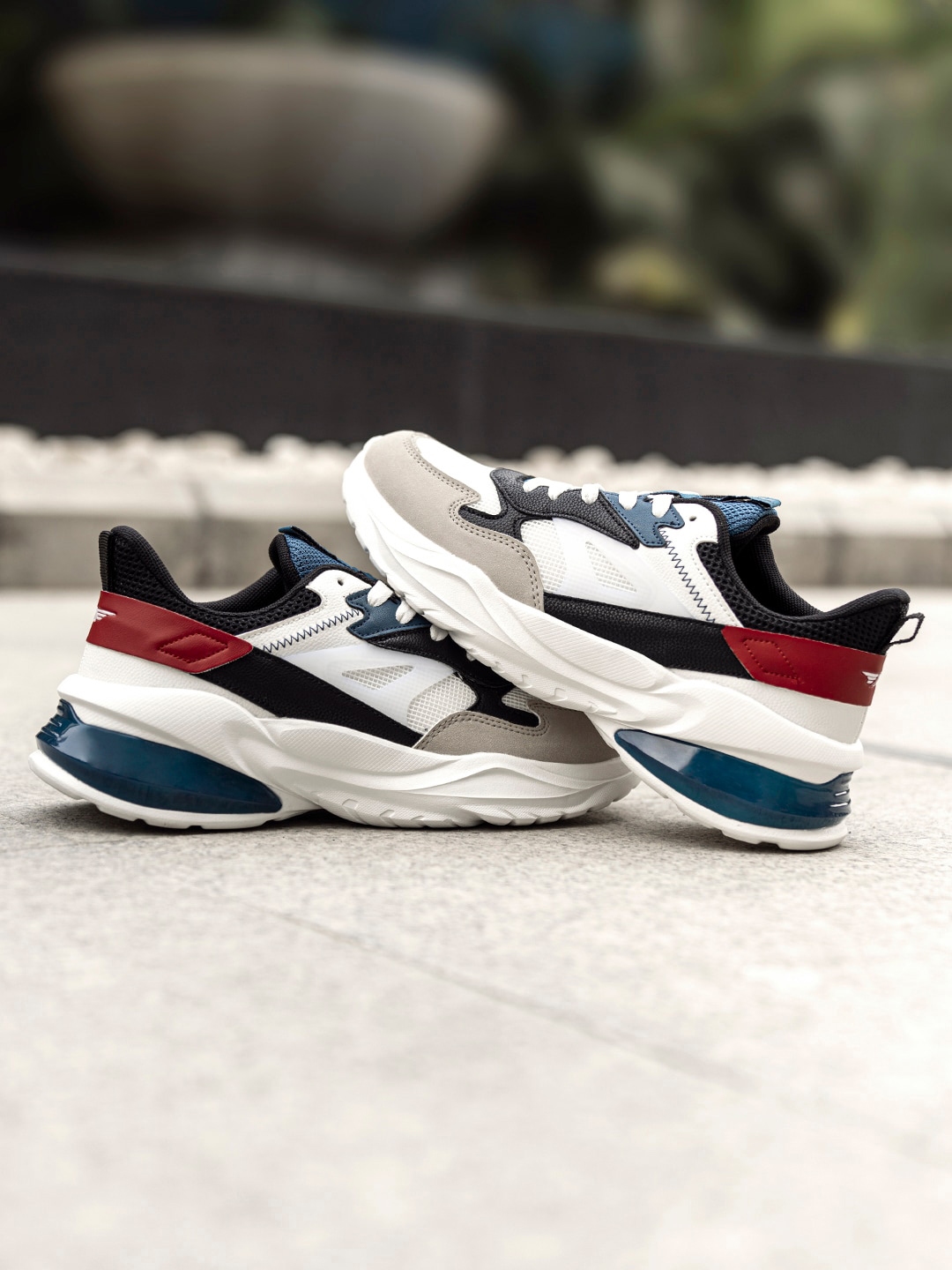 Buy Red Tape Men Colourblocked Slip Resistant Ground Support Sneakers Casual Shoes for Men 26153432 Myntra