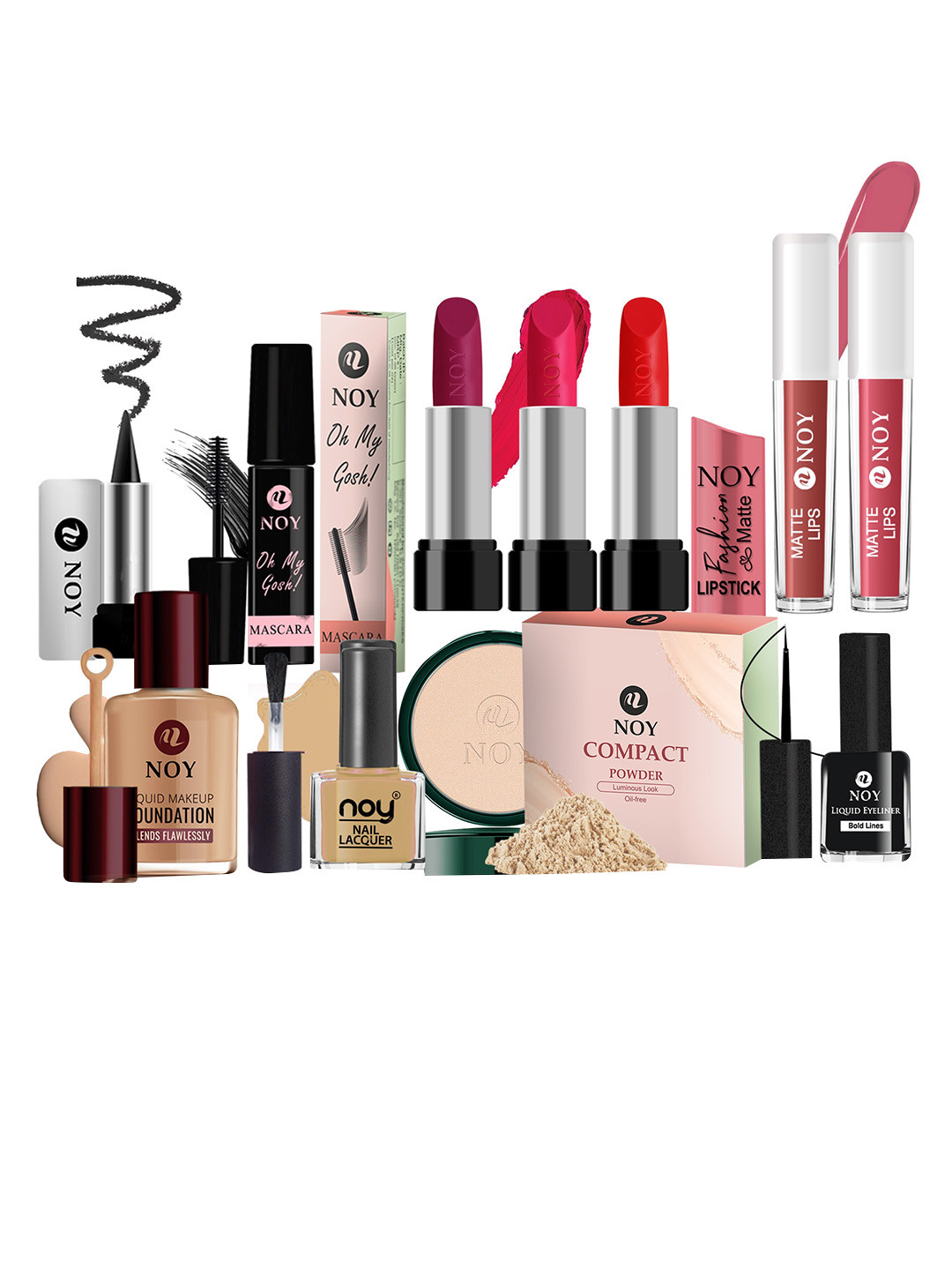 NOY Set Of 11 Make-up Kit Combo - 641