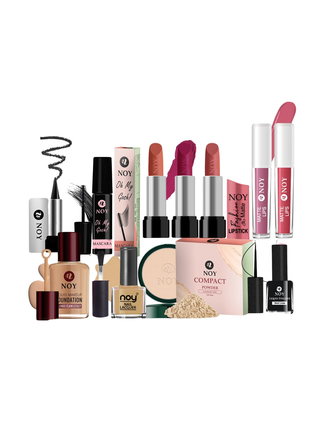 NOY 11Pcs Smudgeproof Professional Blend - Combo No 907