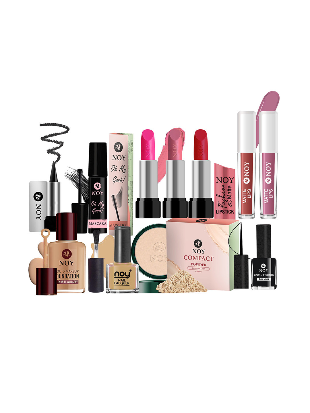 NOY 11-Pcs Elegance Makeup Combo - No 563