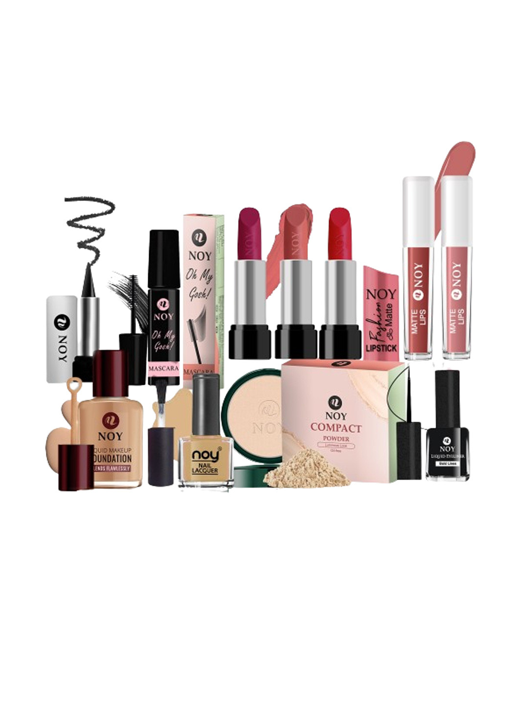 NOY Set Of 11 Elegance Makeup Combo - Timeless Beauty - 543