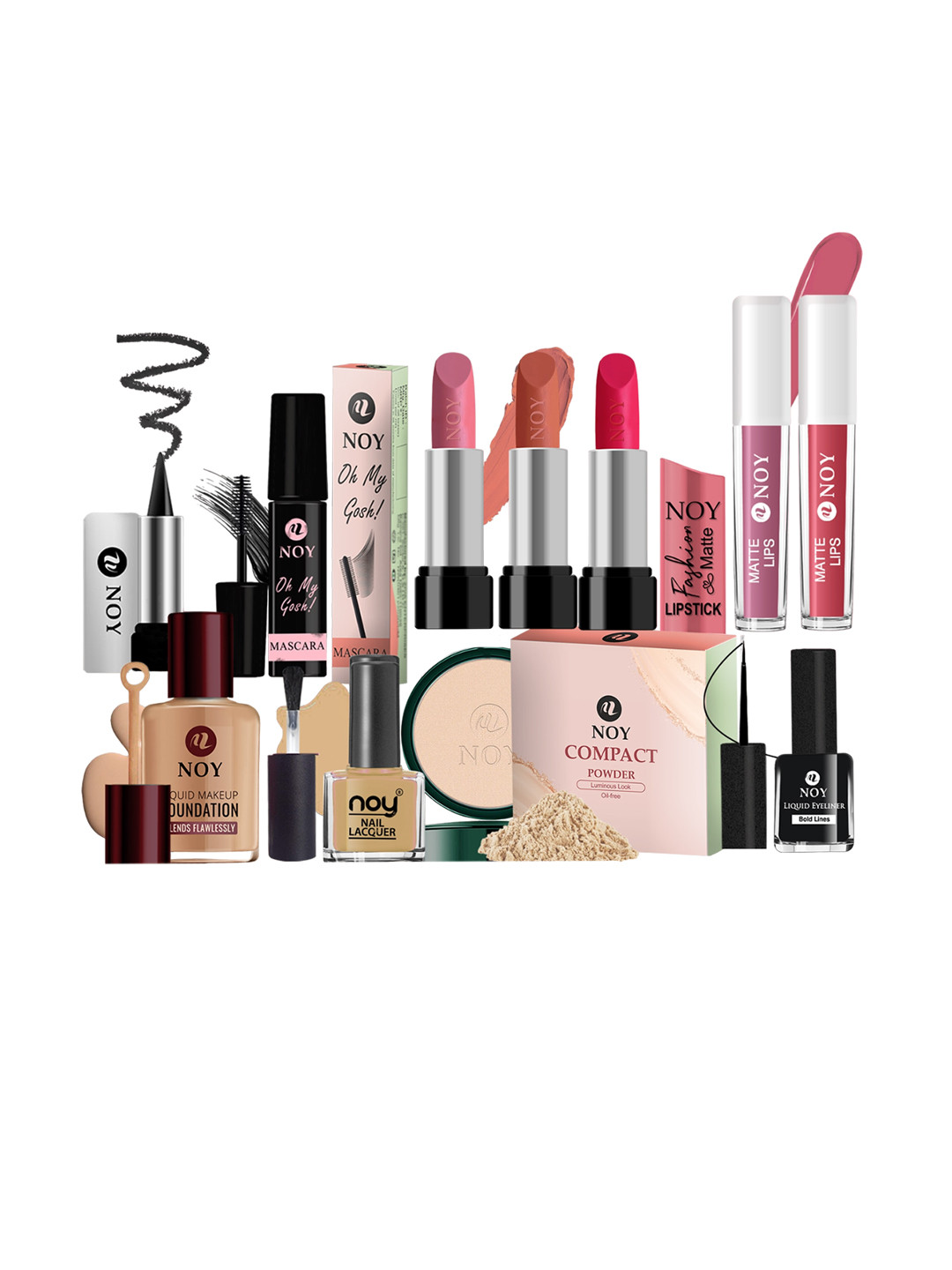 NOY Set Of 11 Captivate Makeup Combo - Timeless Beauty - 897