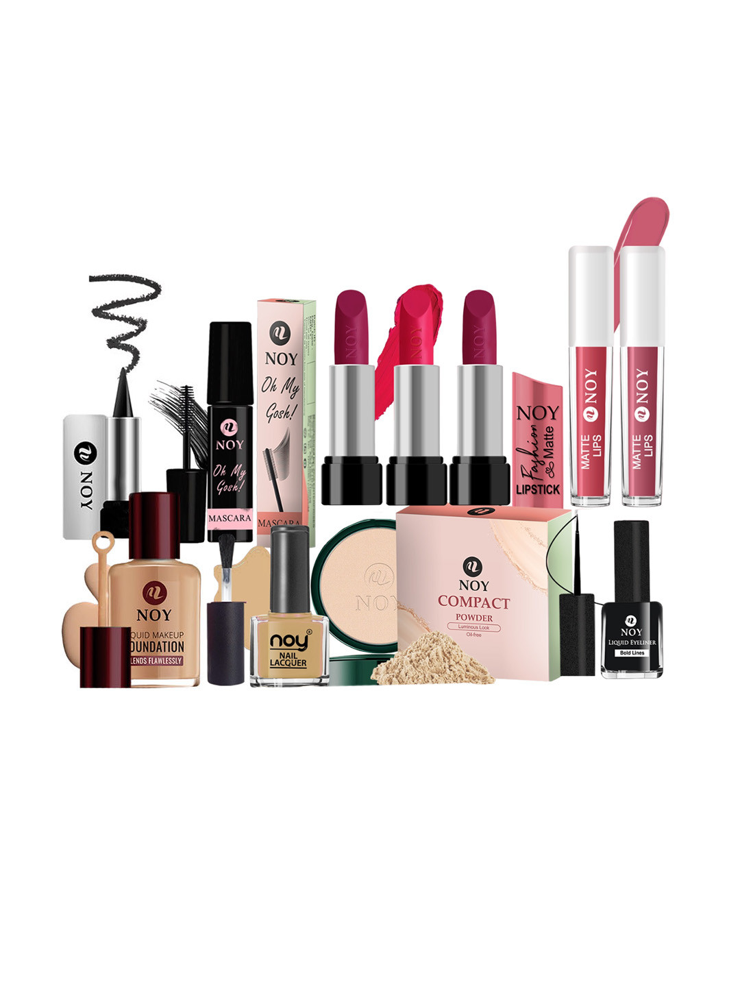 NOY Set Of 11 Elegance Makeup Combo - Timeless Beauty - 1023