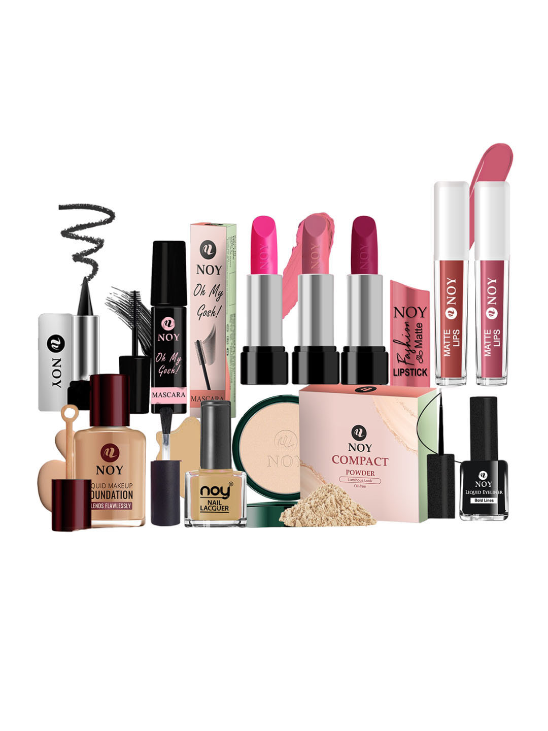 NOY Set Of 11 Makeup Combo - Professional Blend - 898