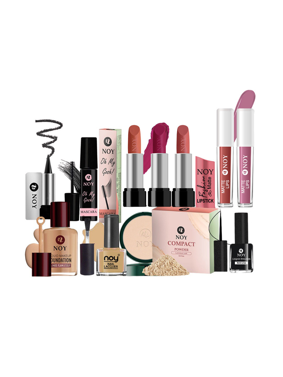 NOY Set Of 11 Captivate Makeup Combo - 1017 - 577