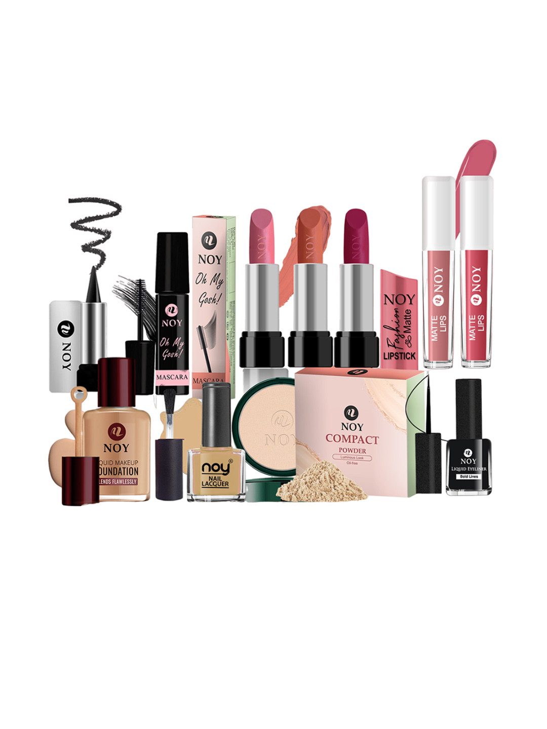 NOY Set Of 11 Essence Makeup Combo - Professional Glamour - 788