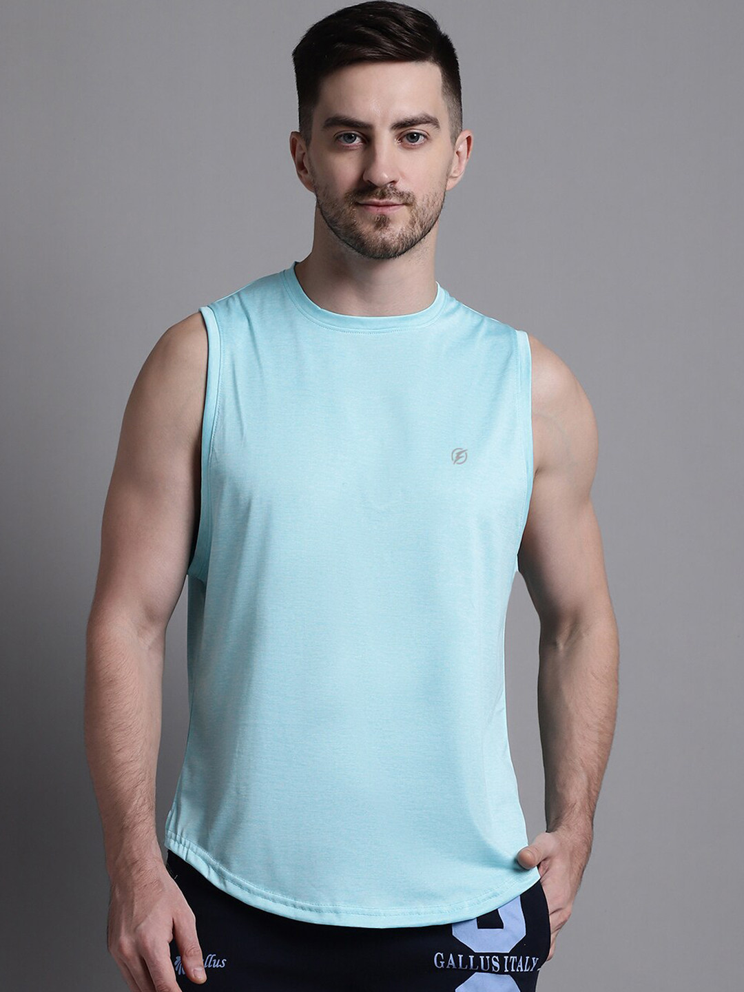 Friskers Round Neck High Low Vest MD-2441-20-S