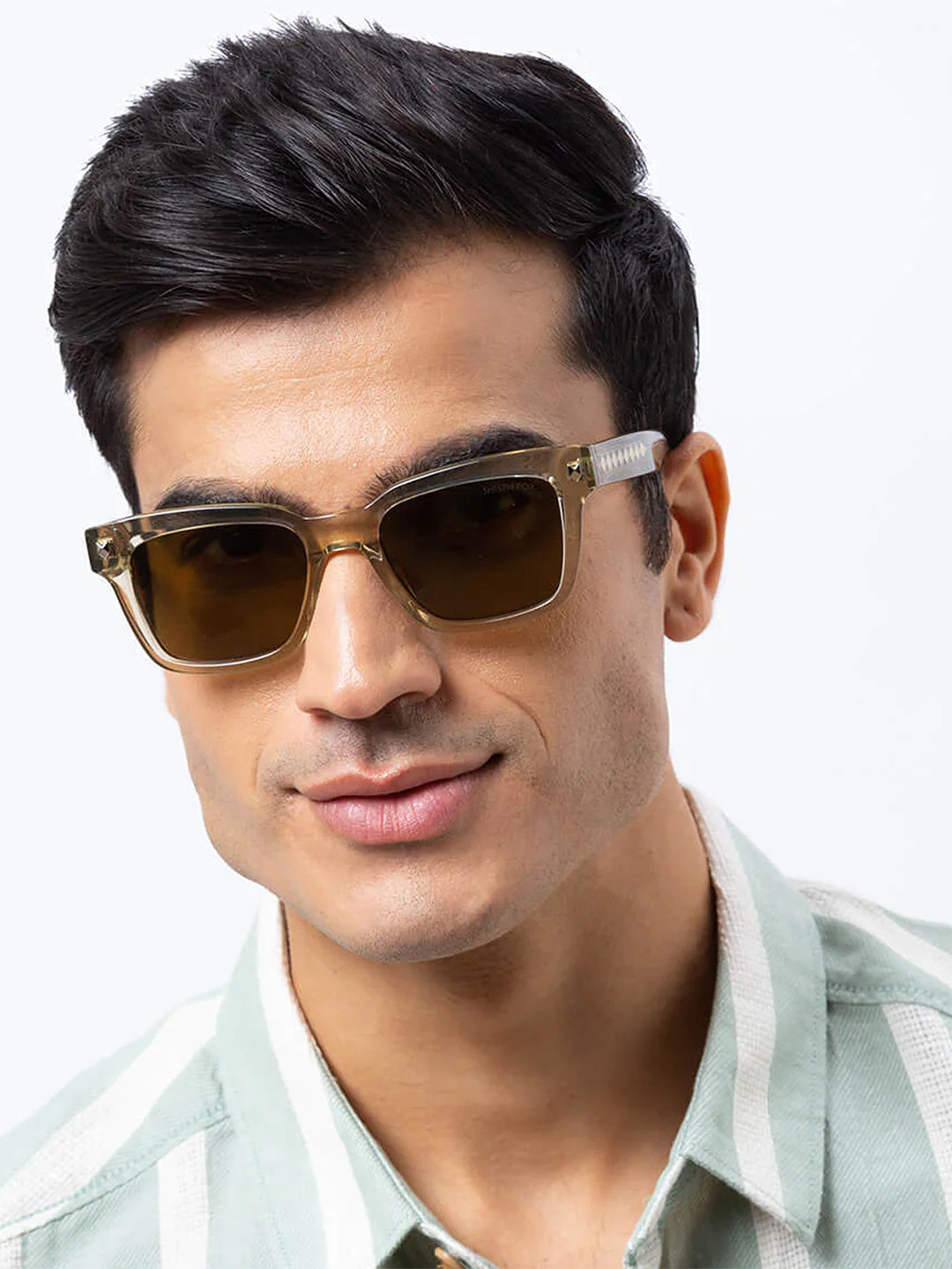 Shisen Fox OKINAWA OLIVE Unisex Sunglass 52