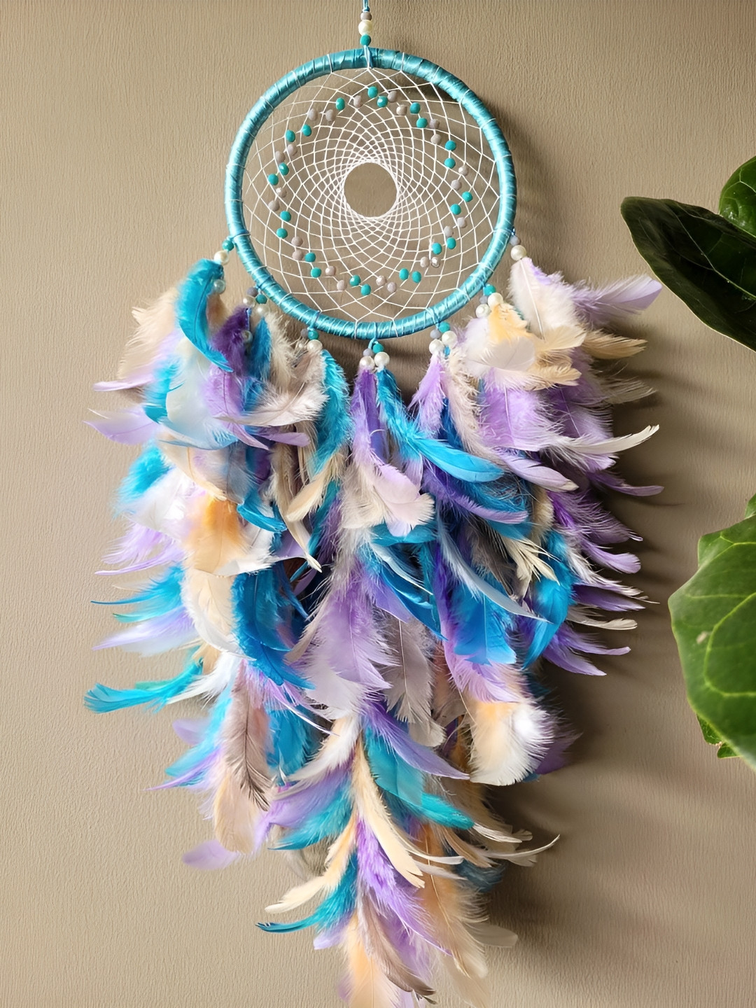 UVID ART AND CRAFT SUPPLIES Purple Blue Hanging Dream Catcher